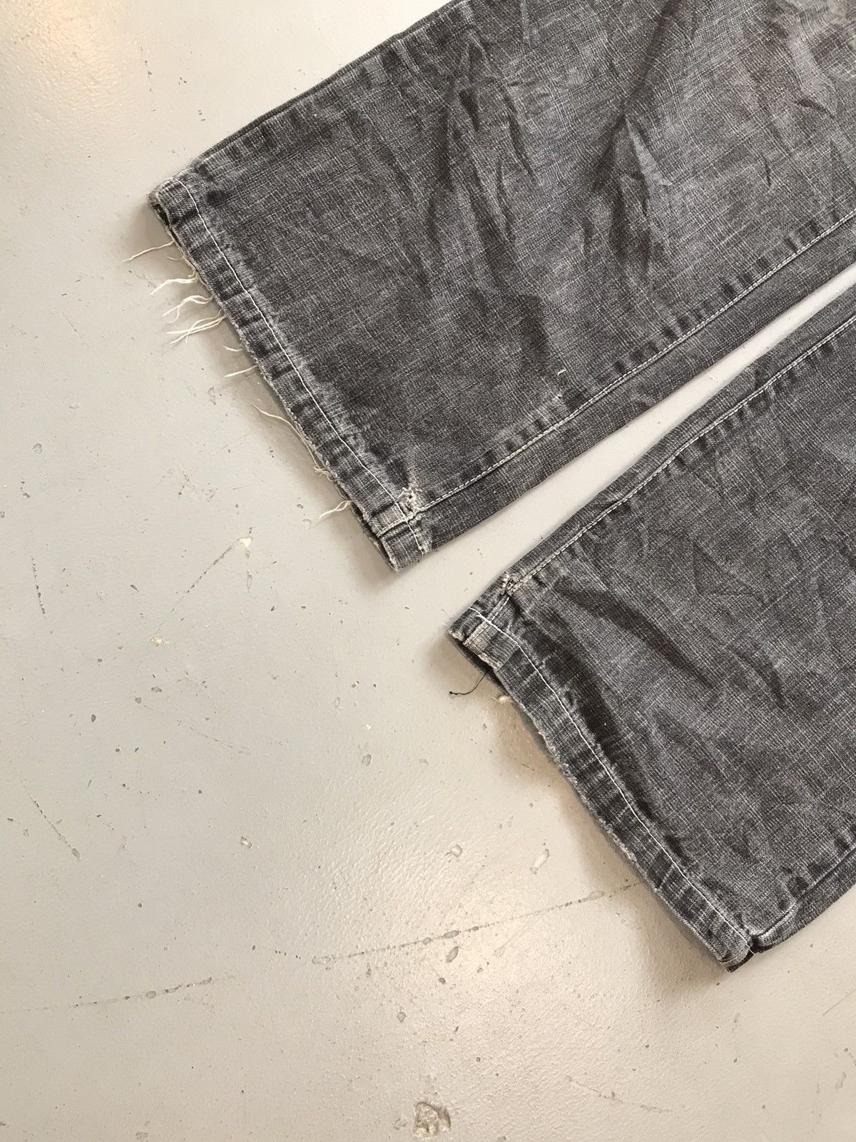 C1RCA × Southpole × Vintage Vintage cir ca white thread embroidered loose fit denim Size US 40 / EU 56 - 6 Thumbnail