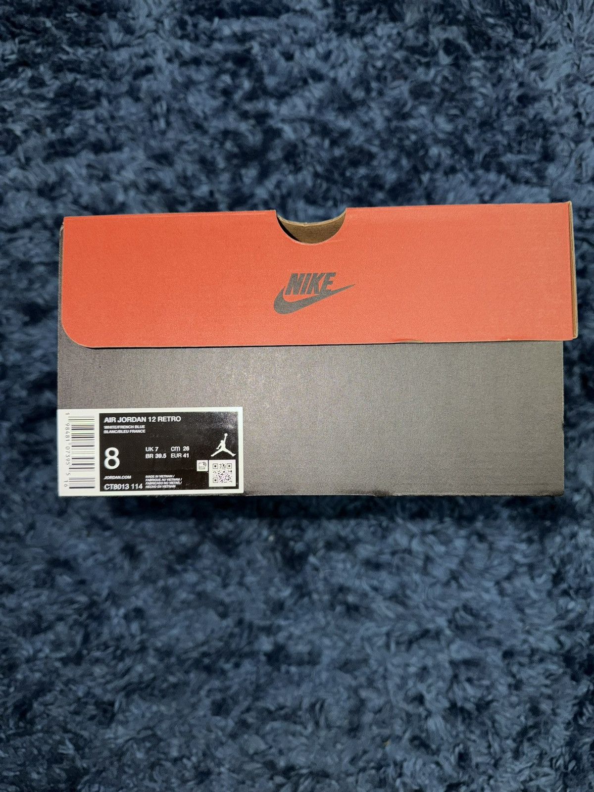 Nike Jordan 12 French Blue Size US 8 / EU 41 - 3 Thumbnail