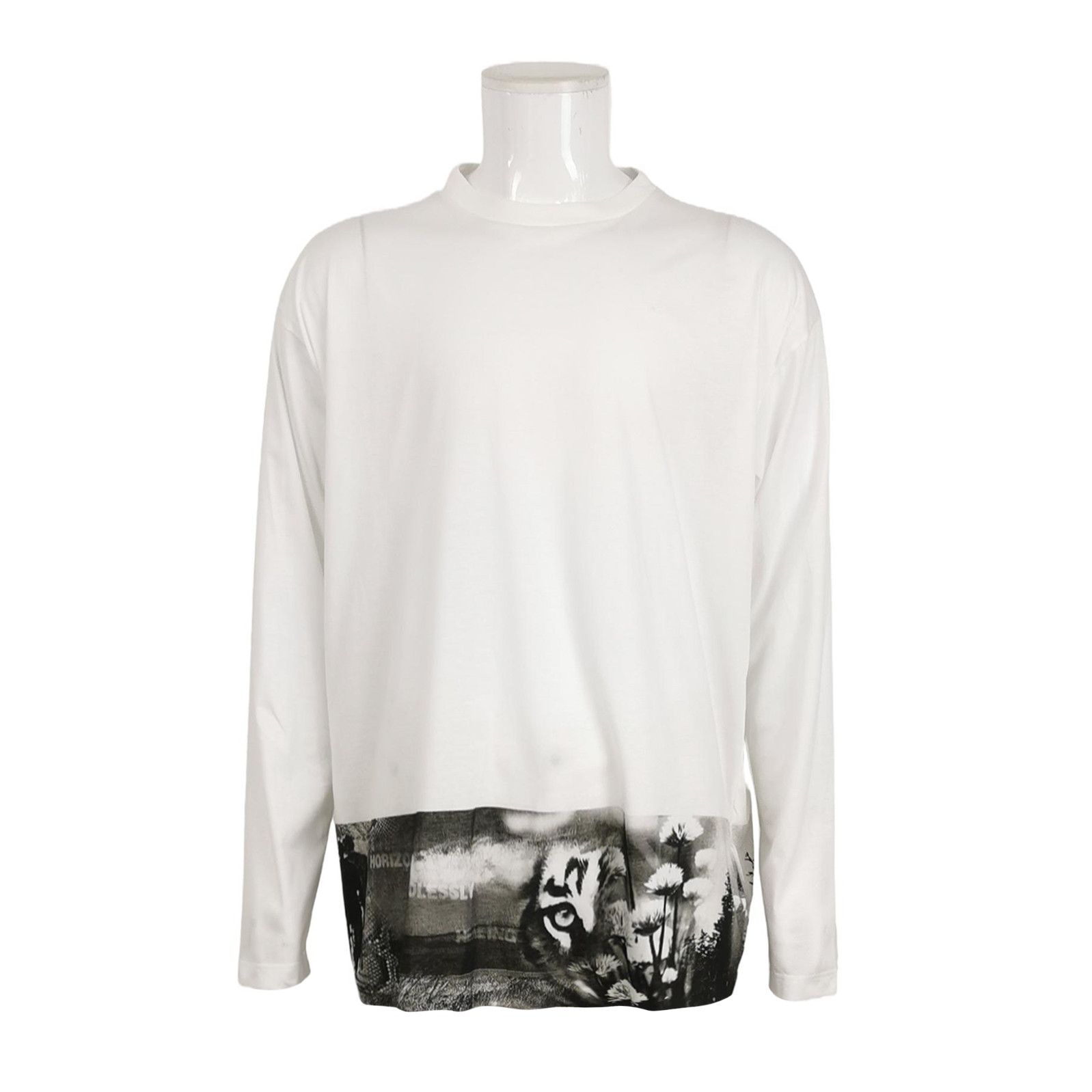 Prada Prada Color Block Cotton T-Shirt 0089 Size M / US 6-8 / IT 42-44 - 1 Thumbnail