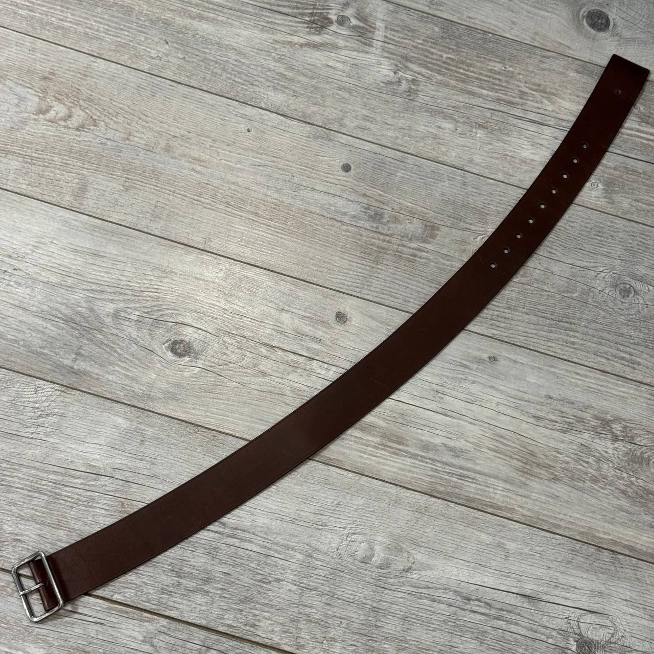 Jil Sander JIL SANDER BROWN LEATHER BELT Size ONE SIZE - 8 Thumbnail