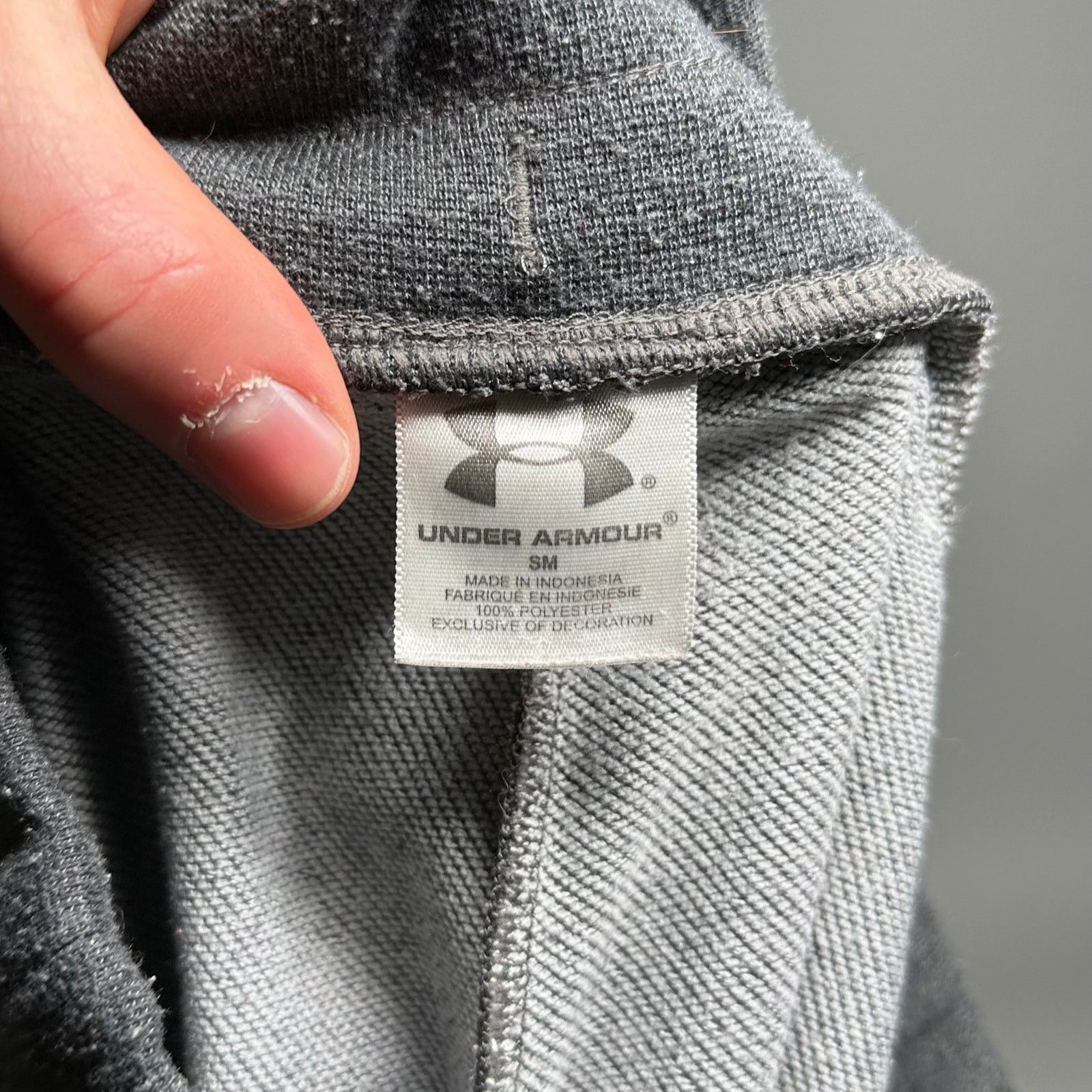 Under Armour Vintage Y2K Under Armour Sweatpants Mens S Dark Grey Cotton Size US 30 / EU 46 - 4 Thumbnail