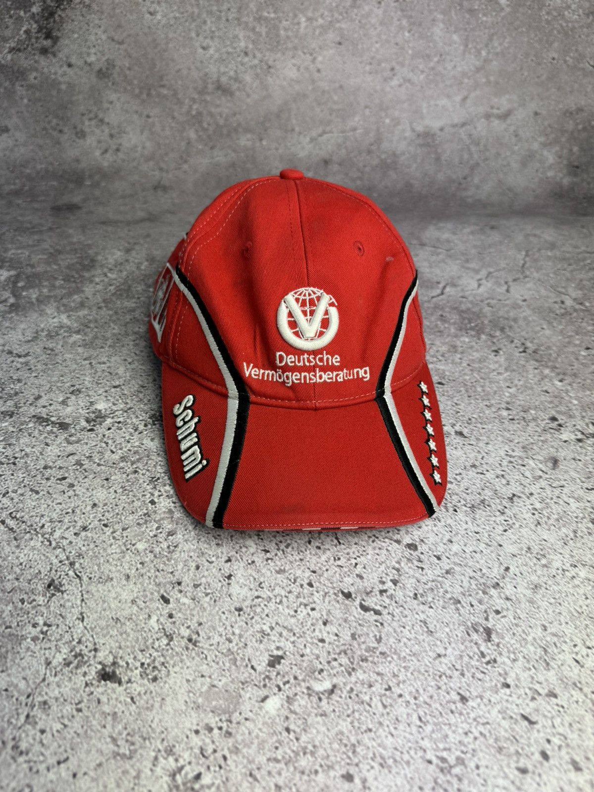 Ferrari × Vintage Michael Schumacher Racing F1 Cap Hat Vintage Size ONE SIZE - 1 Thumbnail