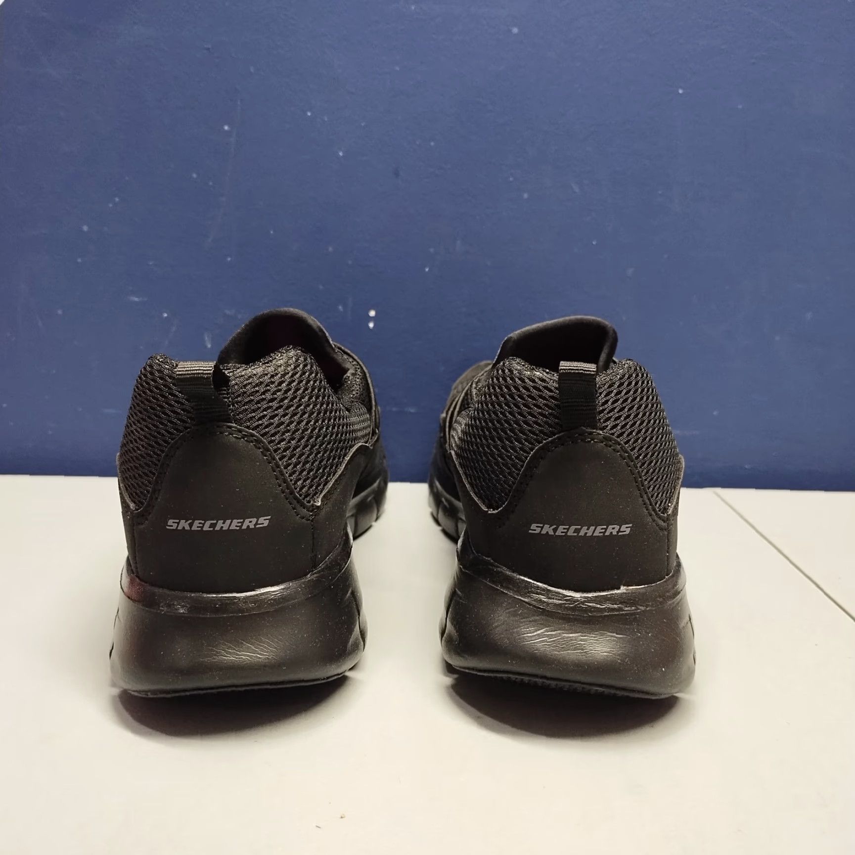 SKECHERS SKECHERS Loving Life Sneakers Womens US 11 Black Memory Foam Bungee Laces Shoes Size US 11 / IT 41 - 4 Thumbnail