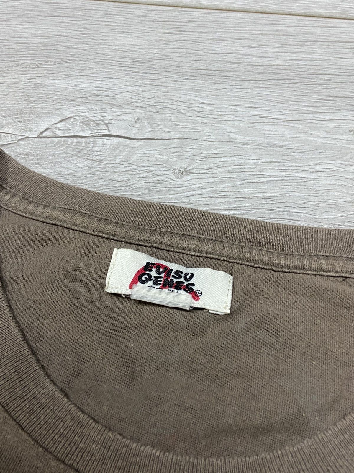 Evisu Evisu genes big print logo seagull vintage Japanese t-shirt Size US S / EU 44-46 / 1 - 6 Thumbnail
