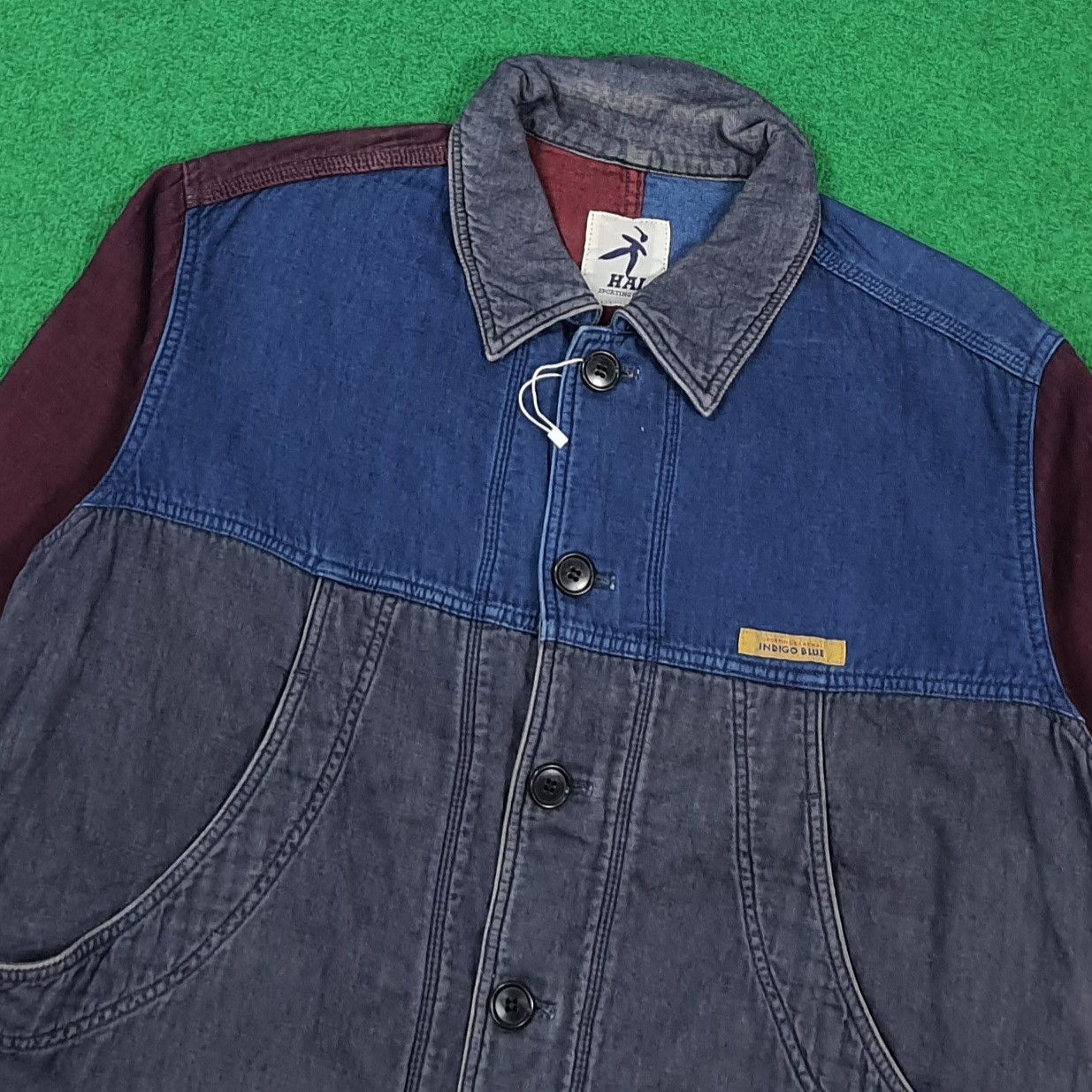 Issey Miyake Vintage Hai Sporting Gear by Issey Miyake Chore Jacket E1A13 Size US L / EU 52-54 / 3 - 2 Thumbnail