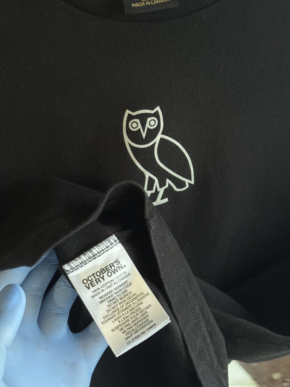 October's Very Own Ovo October Very Own tshirt reflective logo Size US M / EU 48-50 / 2 - 7 Thumbnail