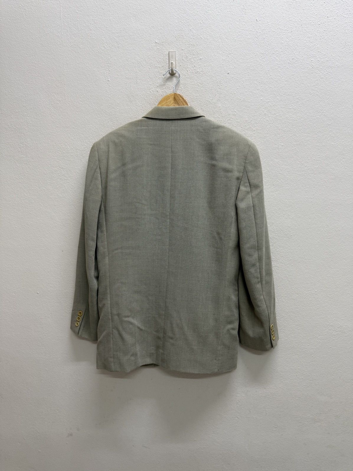Kenzo VINTAGE 90s KENZO HOMME LINEN BLAZER Size 40S - 24 Thumbnail