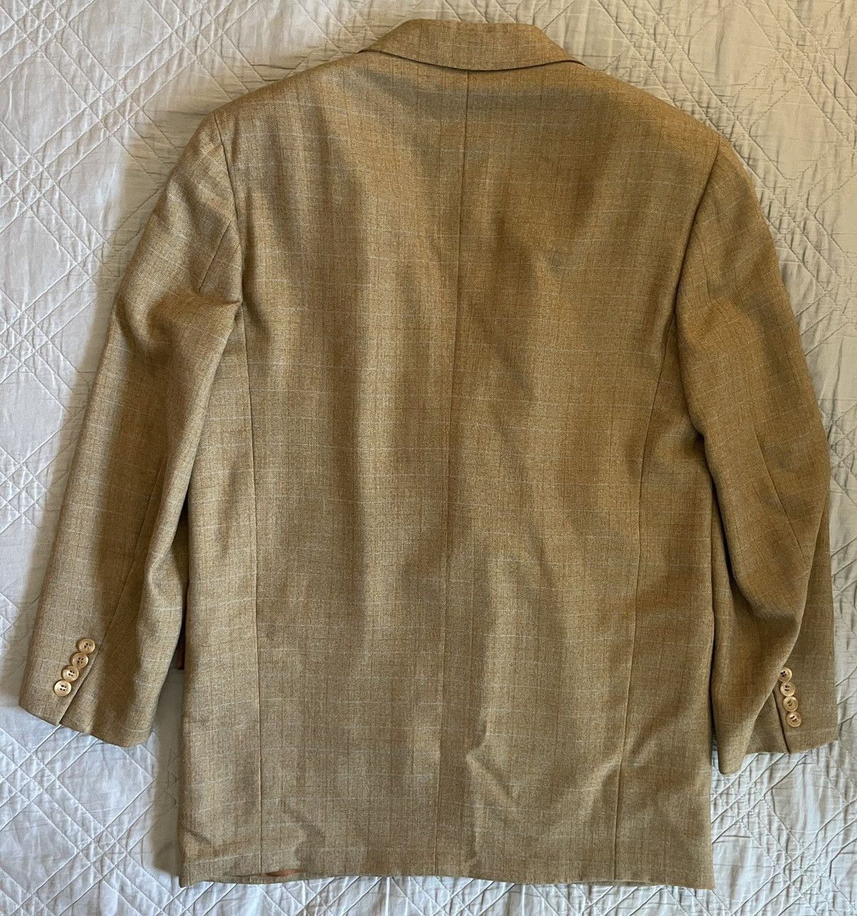 Brioni Subtle Check Cashmere Jacket Size 40R - 8 Thumbnail