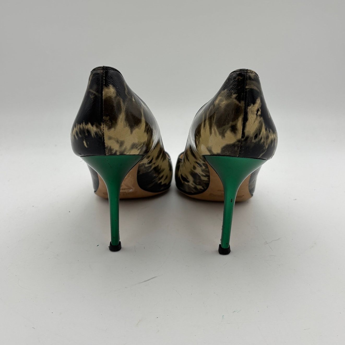 Jimmy Choo Jimmy Choo Romy 85 Patent Leather Heels Pumps Women's 41.5 Size US 11.5 / IT 41.5 - 4 Thumbnail