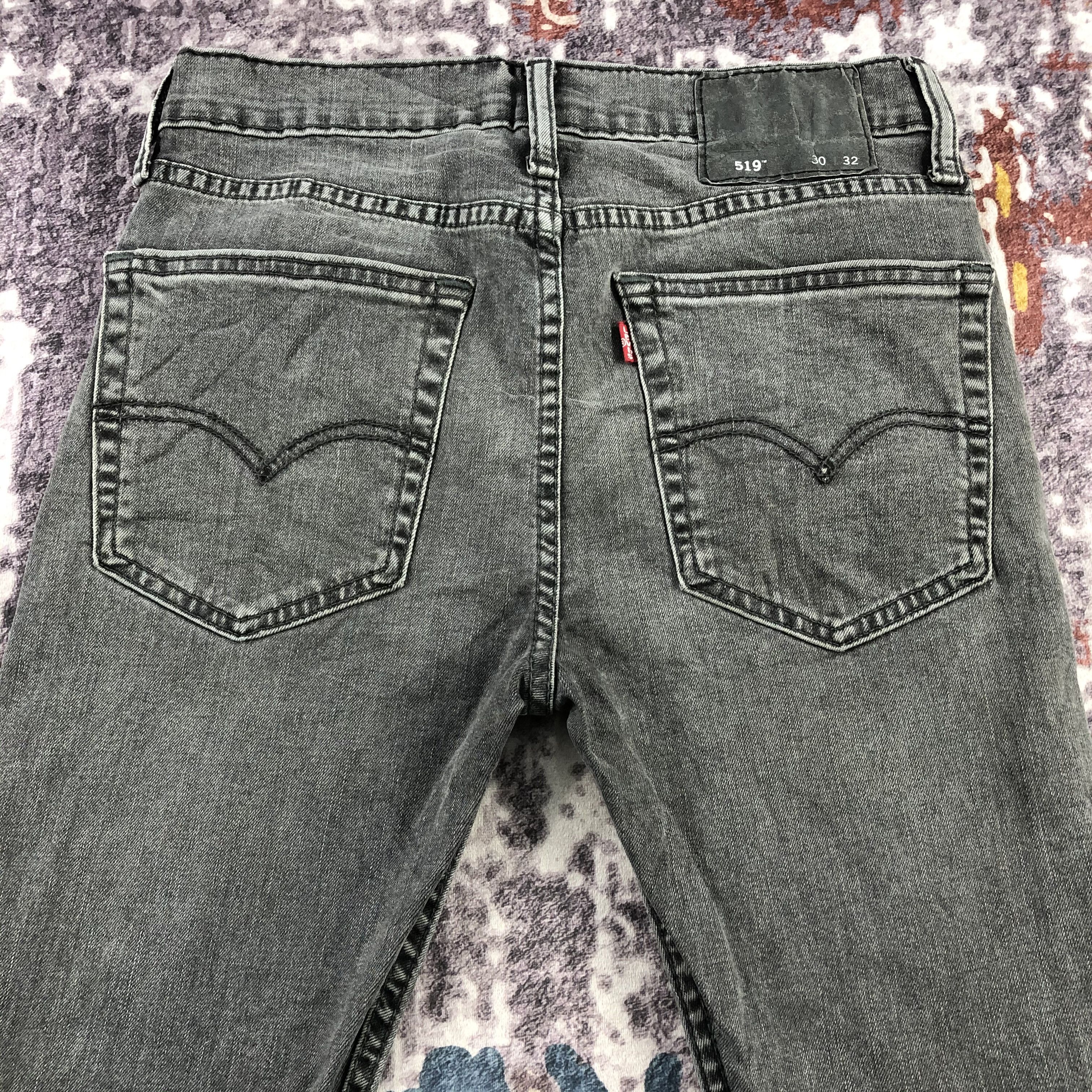 Levi's × Vintage Vintage Faded Black Levis 519 Jeans-JM2863 Size US 29 - 4 Thumbnail