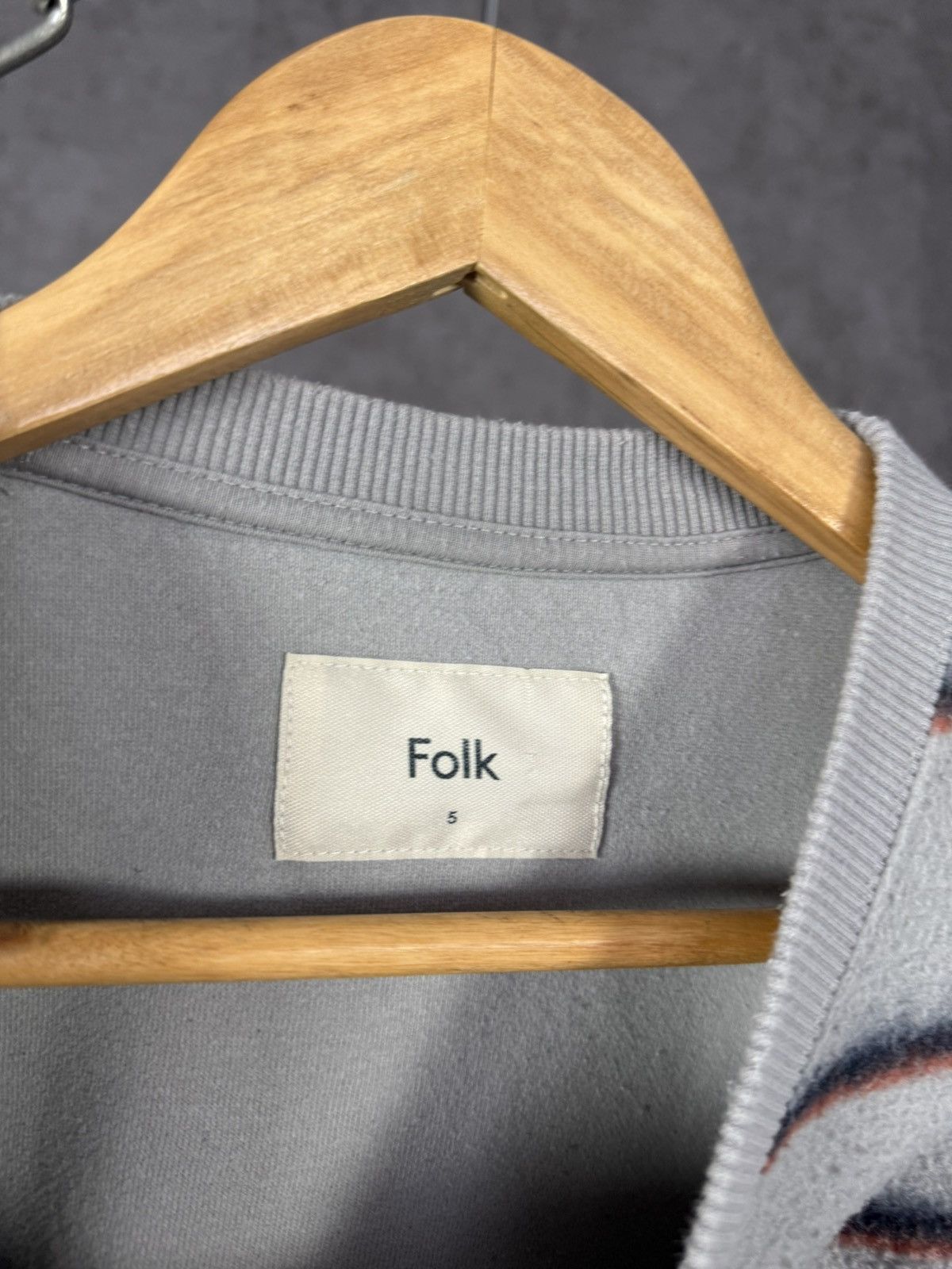 Folk Folk designer striped sweatshirt Size US M / EU 48-50 / 2 - 4 Thumbnail