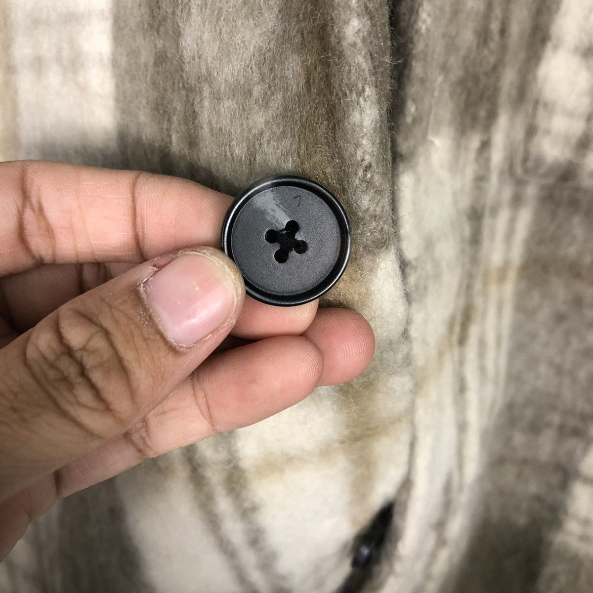 Japanese Brand 🔥VINTAGE WOOL FLANNEL JACKET LOUIS CHAVLON ISSEY MIYAKE Size US M / EU 48-50 / 2 - 18 Thumbnail