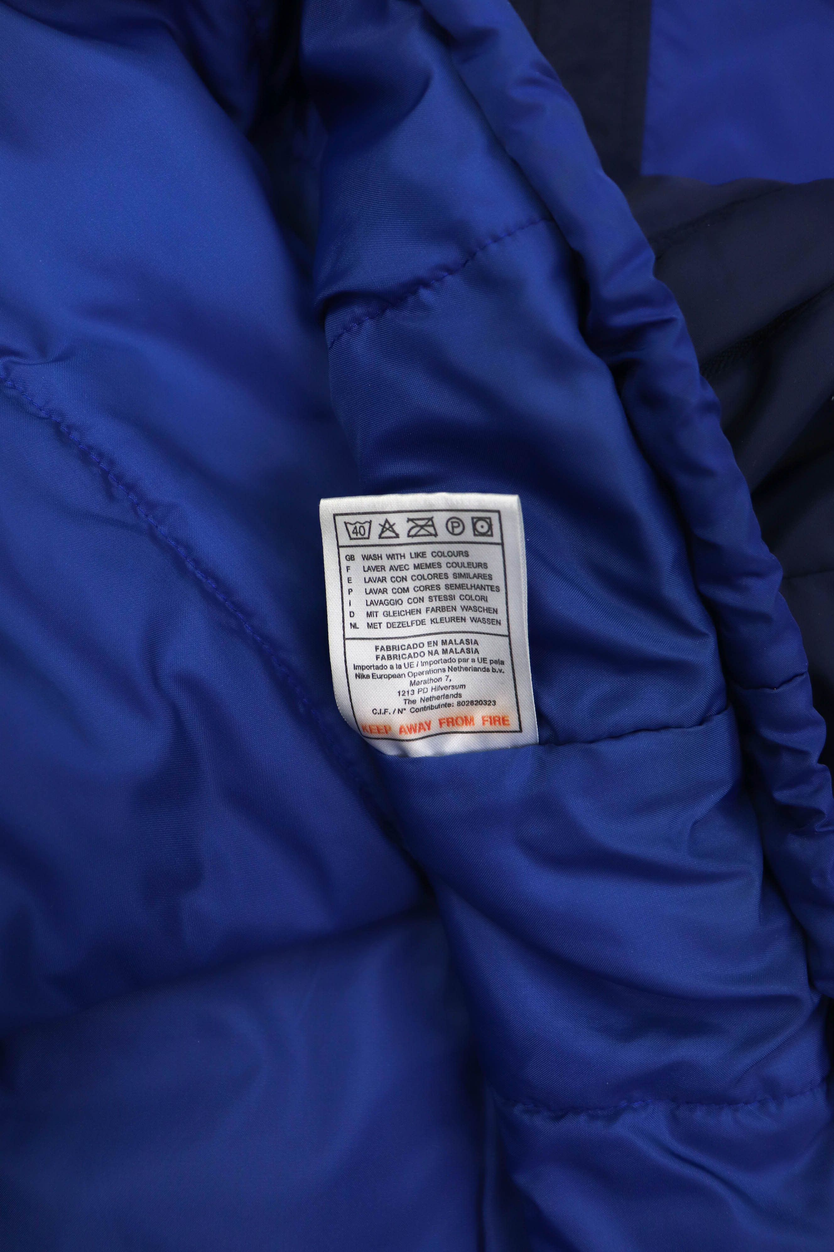 Nike Nike Vintage 90s Nylon Insulated Oversized Anorak Jacket Size US L / EU 52-54 / 3 - 15 Thumbnail
