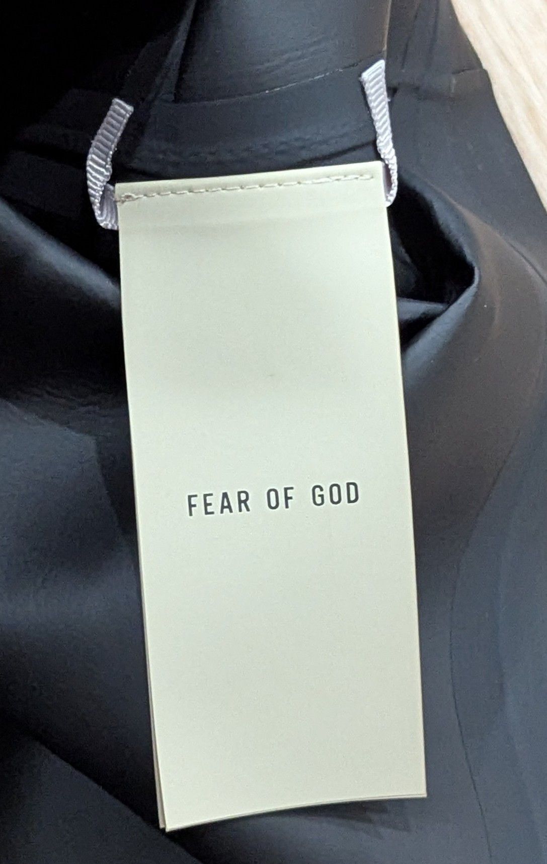 Fear of God FEAR OF GOD Rubberized High-Neck Jacket Black Medium Size US M / EU 48-50 / 2 - 6 Thumbnail
