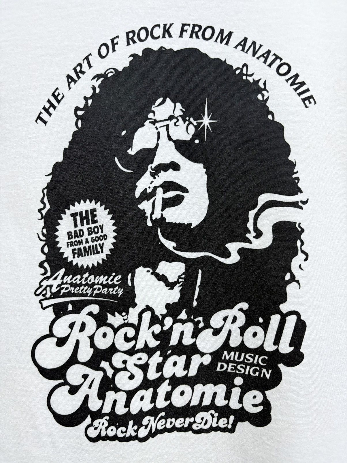 Hysteric Glamour 2000’s Anatomie - Art of Rock / Hysteric Glamour T-Shirt Size XXS / US 00 / IT 34 - 4 Thumbnail