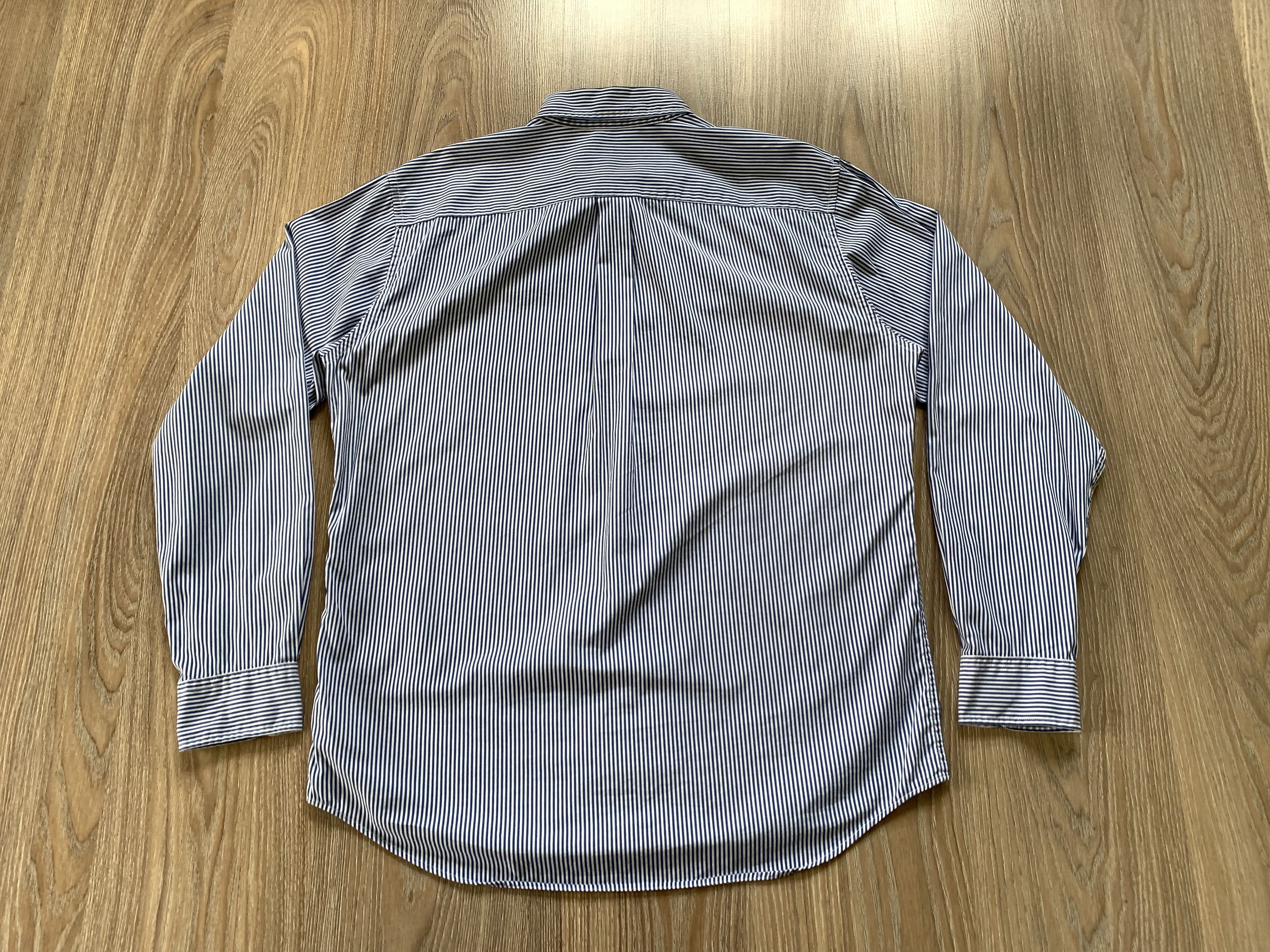 Uniqlo × Vintage Uniqlo Cotton Long Sleeve Stripe Button Down Shirt Size US L / EU 52-54 / 3 - 3 Thumbnail