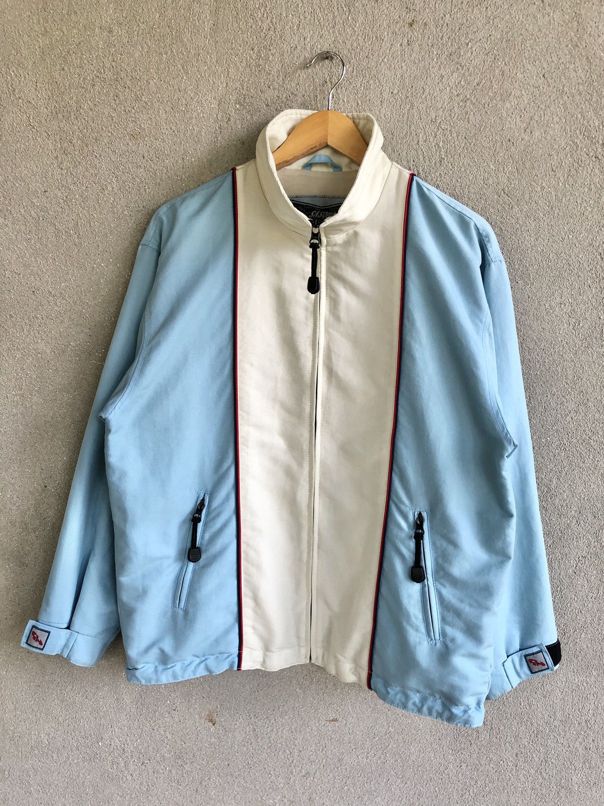 image of Sasquatchfabrix x Vintage Sasquatch Jacket in Light Blue, Men's (Size Medium)