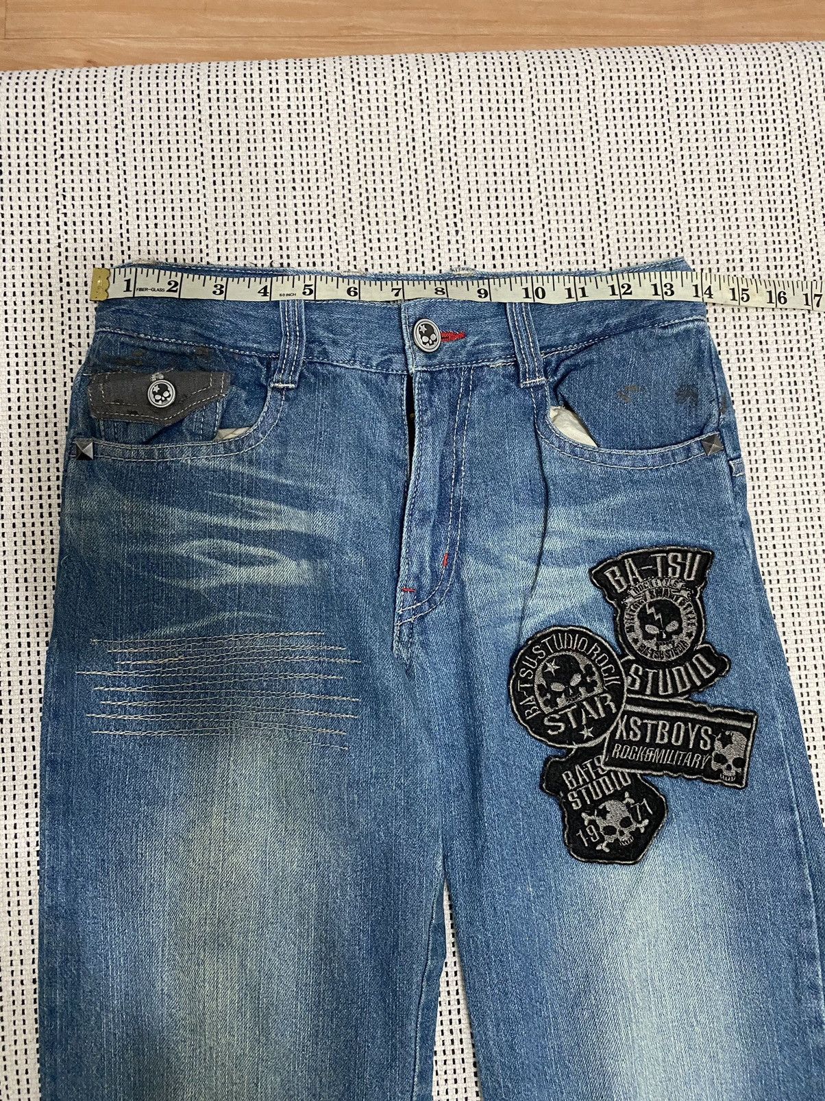 Japanese Brand Punk ba-tsustudio rock Japanese brand Size US 29 - 9 Thumbnail