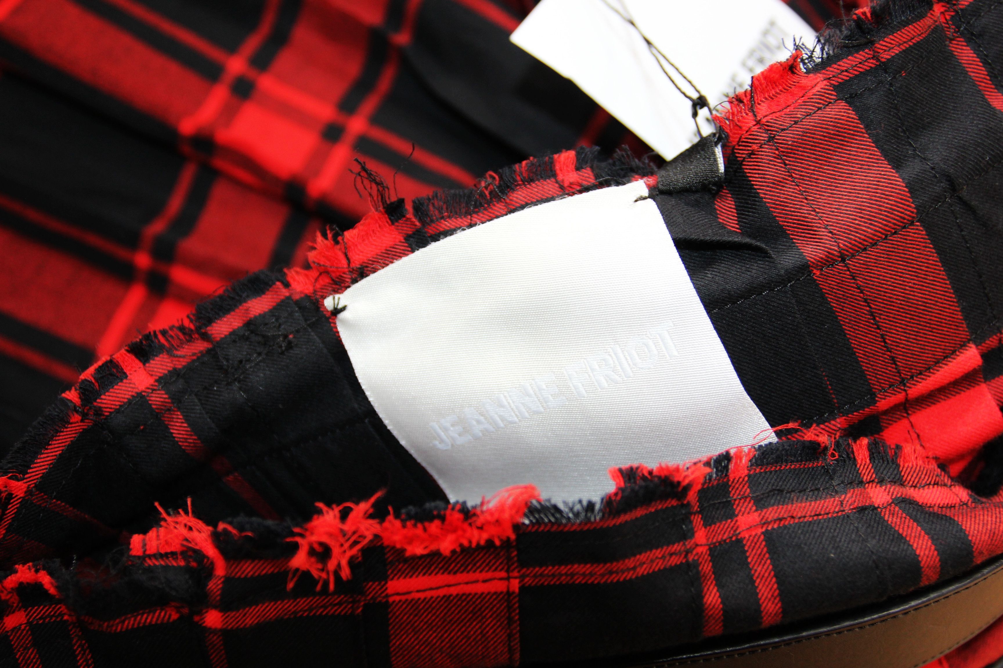 Other BNWT AW23 JEANNE FRIOT LONG TARTAN KILT S Size US 30 / EU 46 - 9 Thumbnail