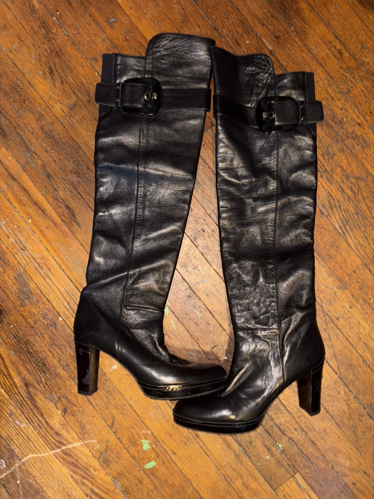 Stuart Weitzman Real leather over the knee boots Size US 8 / IT 38 - 1 Thumbnail