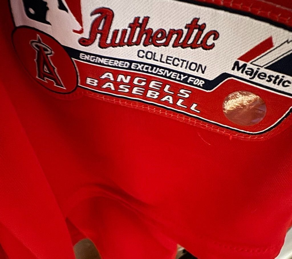 Majestic Los Angeles LA Angels of Anaheim Majestic Jersey Mens Sz XL Size US XL / EU 56 / 4 - 3 Thumbnail
