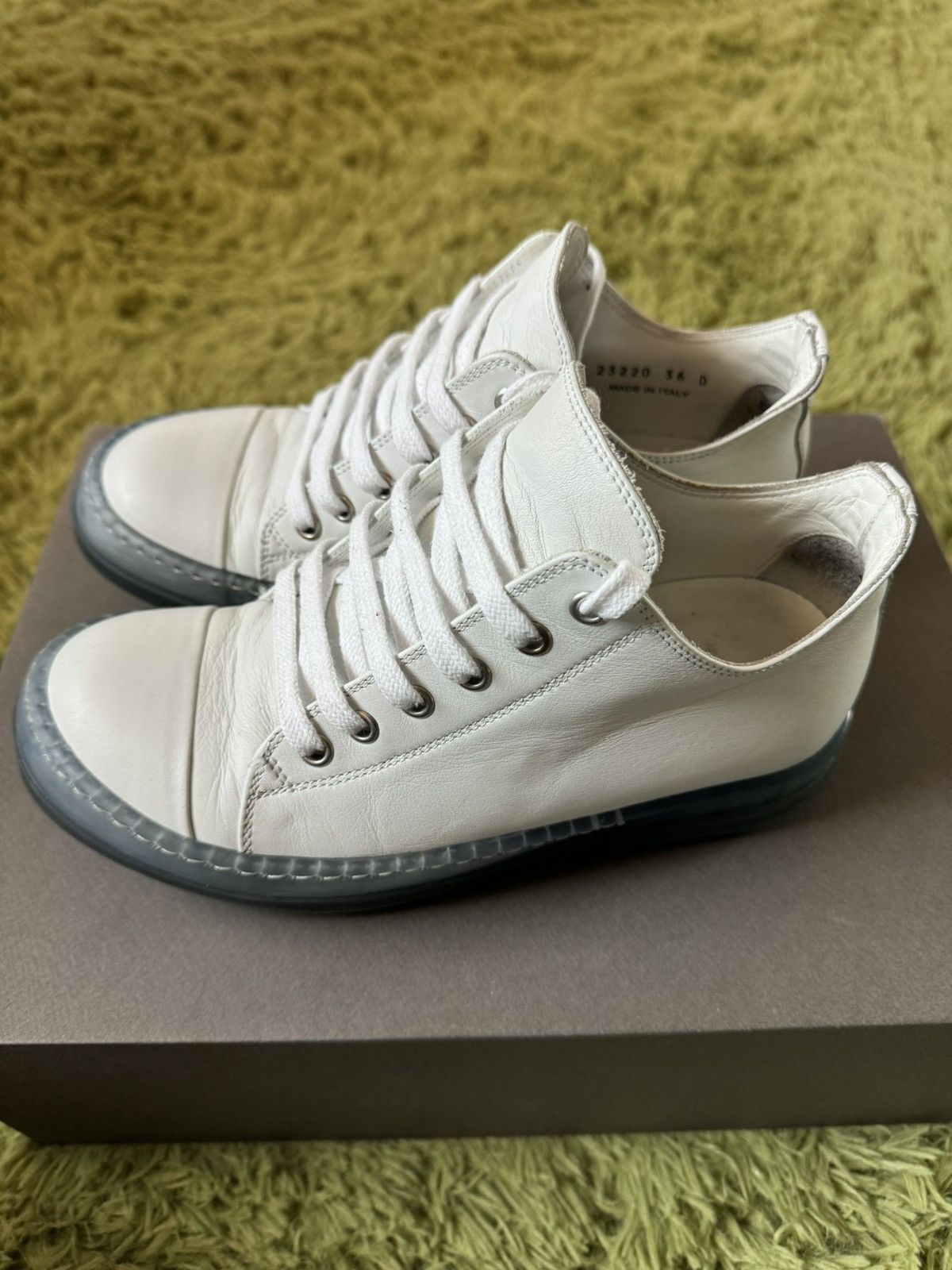 Rick Owens Rick Owens Ramones Transparent Sole Size US 6 / IT 36 - 2 Thumbnail