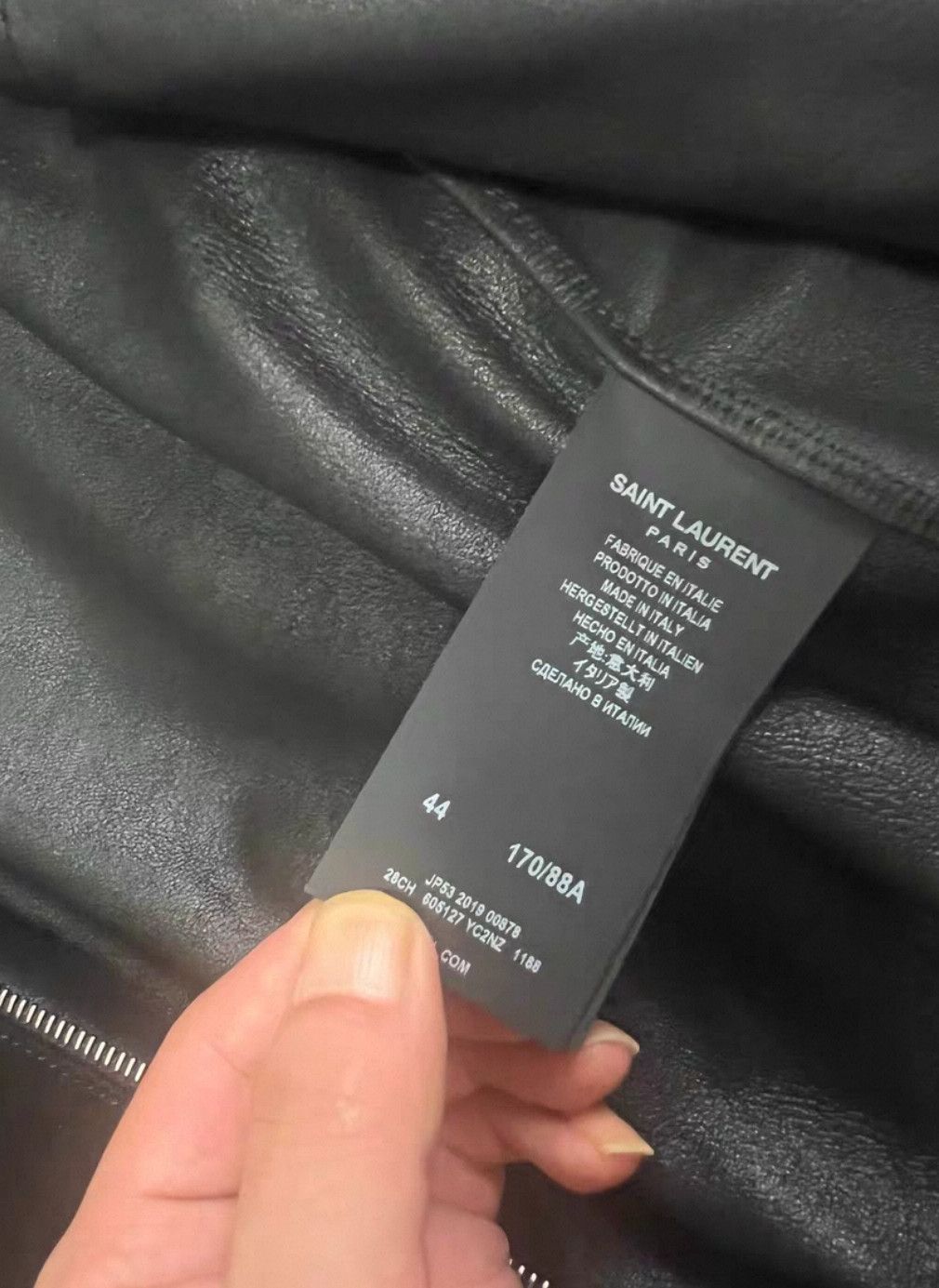 Saint Laurent Paris Saint Laurent Paris 19 FW western studded suede jacket Size US S / EU 44-46 / 1 - 4 Thumbnail