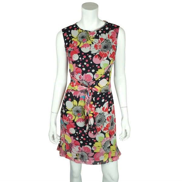 Escada Escada Floral print dress Size XS / US 0-2 / IT 36-38 - 3 Thumbnail