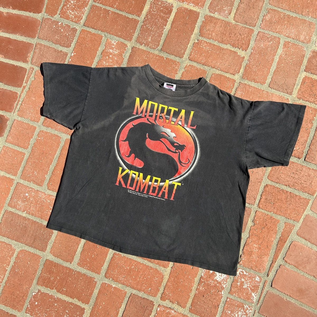 Japanese Brand × Vintage Vintage Mortal Kombat Video Game Promo T Shirt Size US XL / EU 56 / 4 - 8 Thumbnail