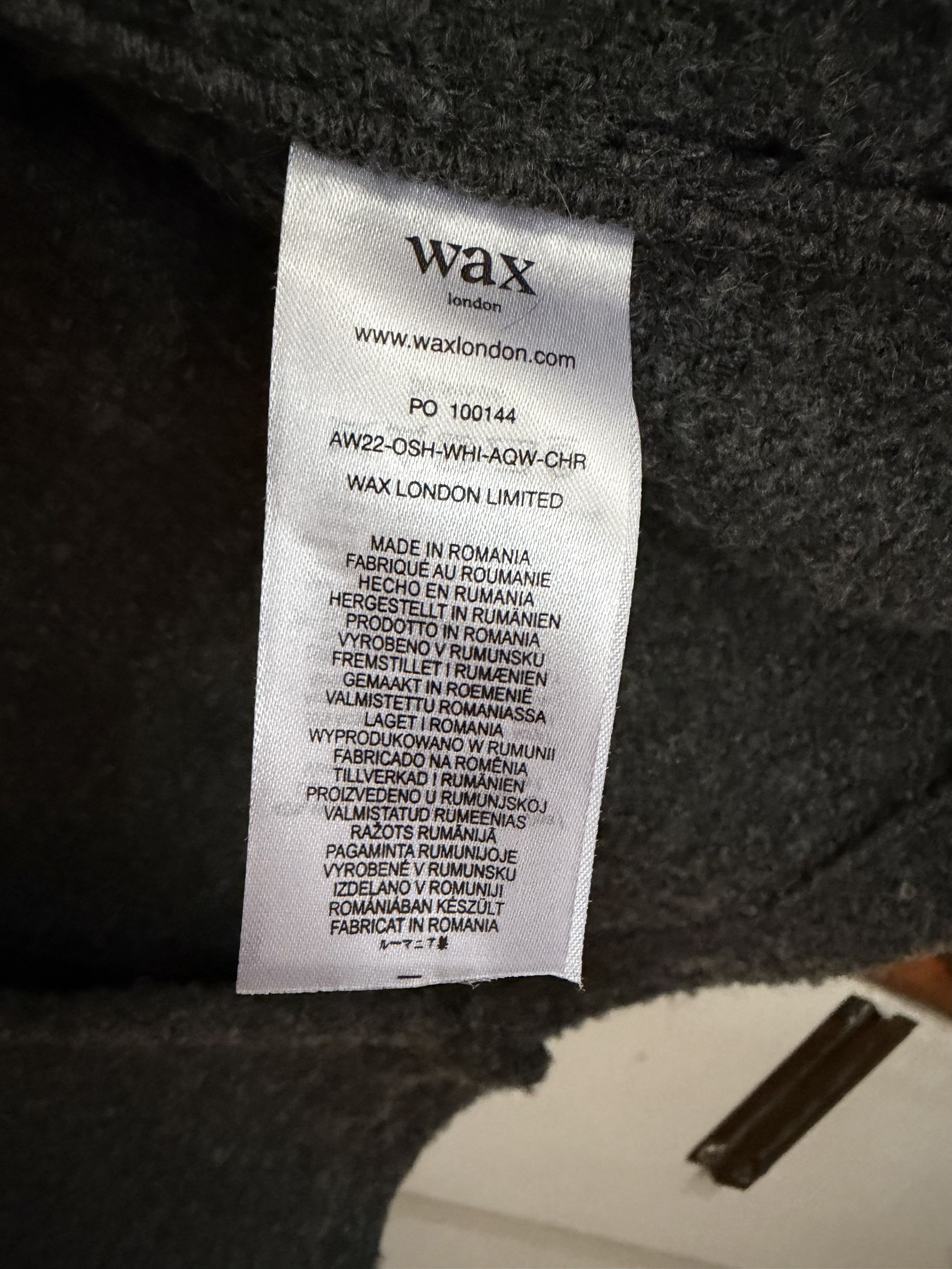 Wax London Wax London Whiting Overshirt Bolt Gray Size US S / EU 44-46 / 1 - 5 Thumbnail