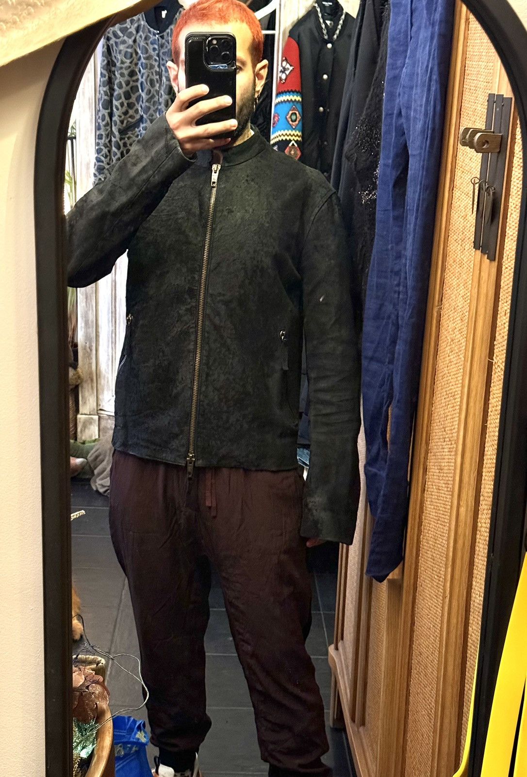 Ann Demeulemeester Ann Demeulemeester vintage 2000 leather jacket XS black Size US XS / EU 42 / 0 - 12 Thumbnail