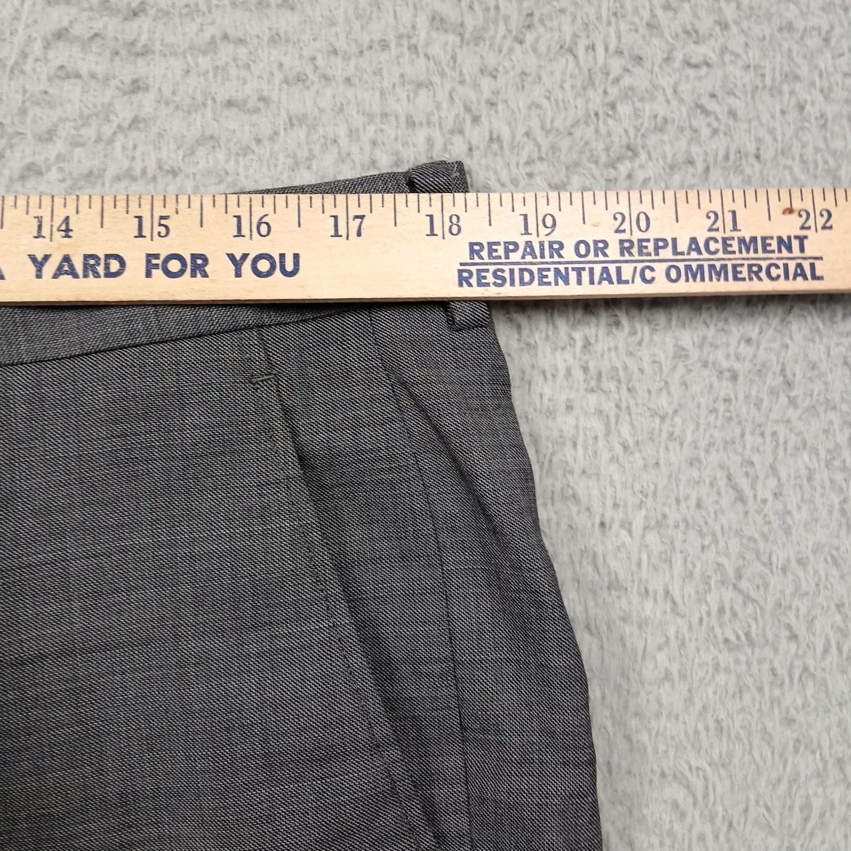 J.Crew J.Crew Ludlow Suit Pants Mens 35x32 Gray Slim Wool Blend Dress Trousers Size 34R - 7 Thumbnail