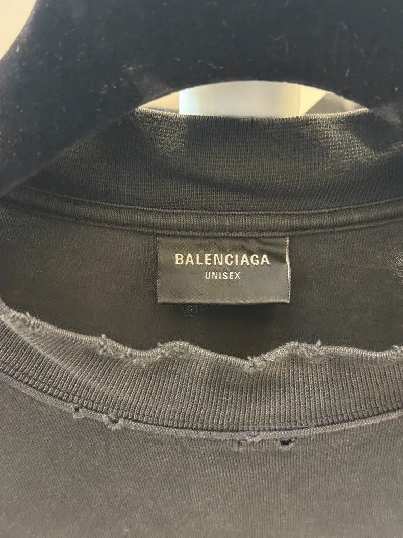 Balenciaga Balenciaga Tape Short Sleeve Size US XS / EU 42 / 0 - 3 Thumbnail