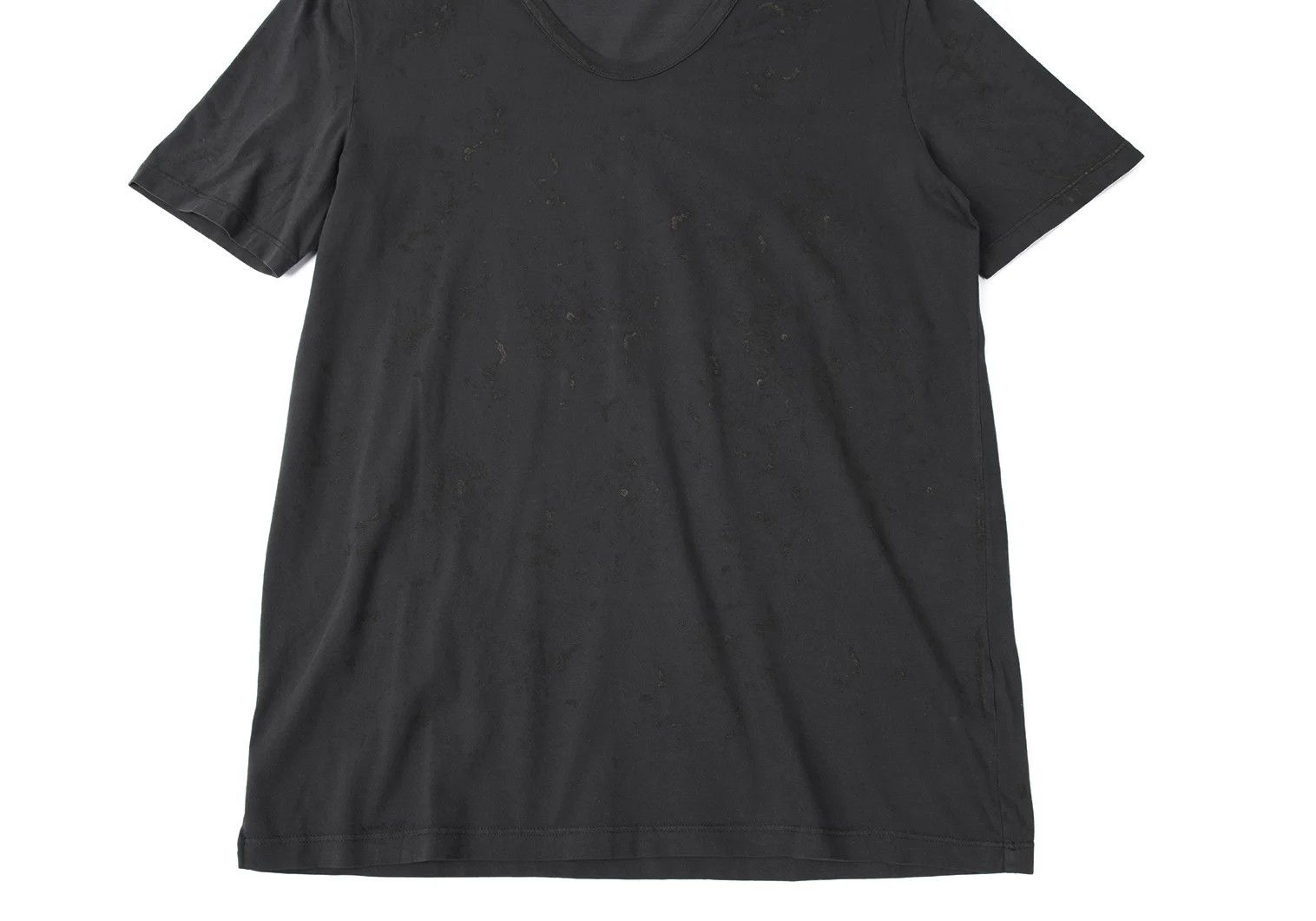 Maison Margiela Splash Print T-Shirt in Charcoal Size 46 Size US S / EU 44-46 / 1 - 8 Thumbnail