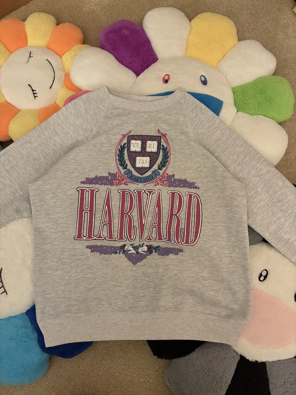 Vintage Vintage Harvard University Sweatshirt Size US M / EU 48-50 / 2 - 1 Thumbnail