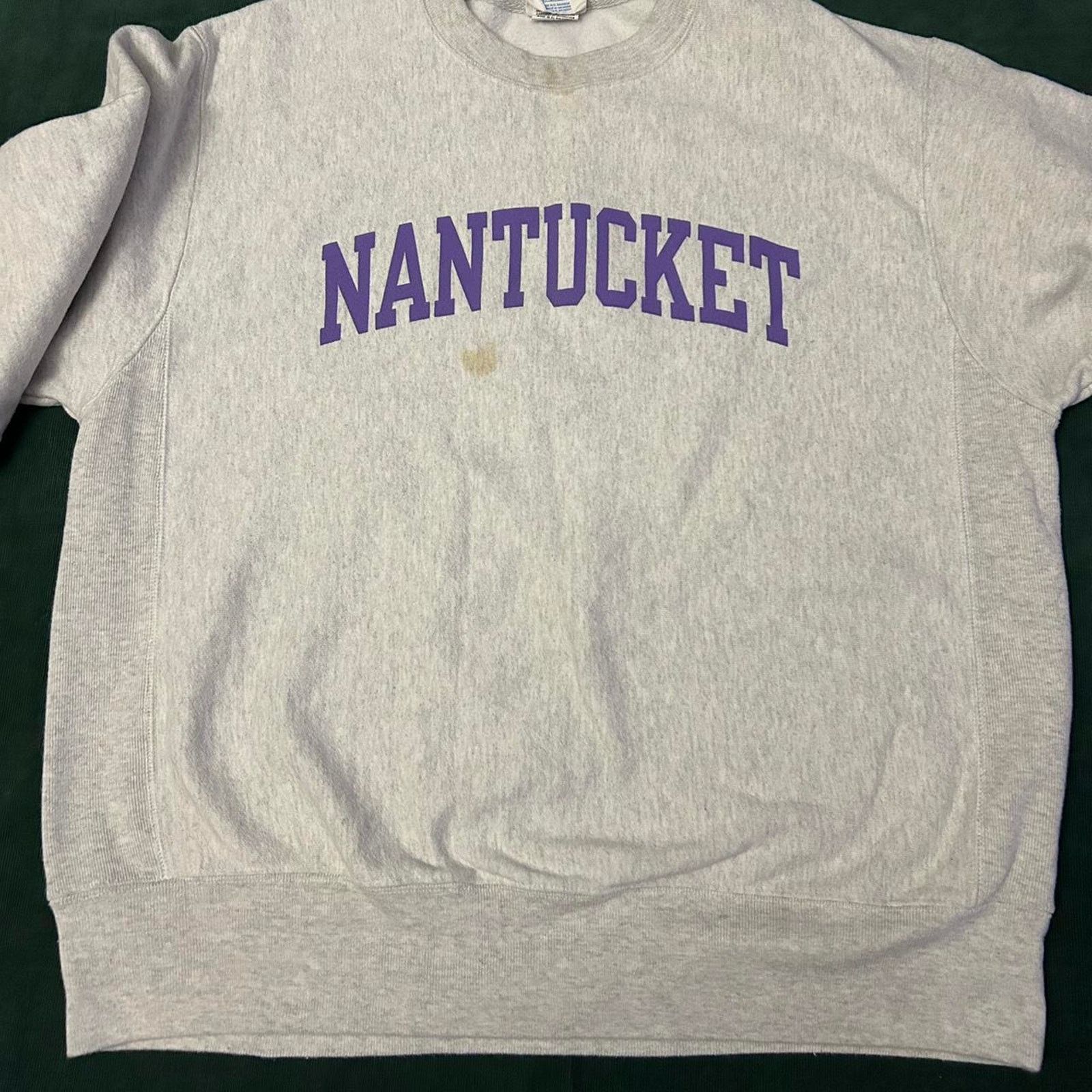 Champion Vintage champion sweatshirt has stains Size US L / EU 52-54 / 3 - 2 Thumbnail