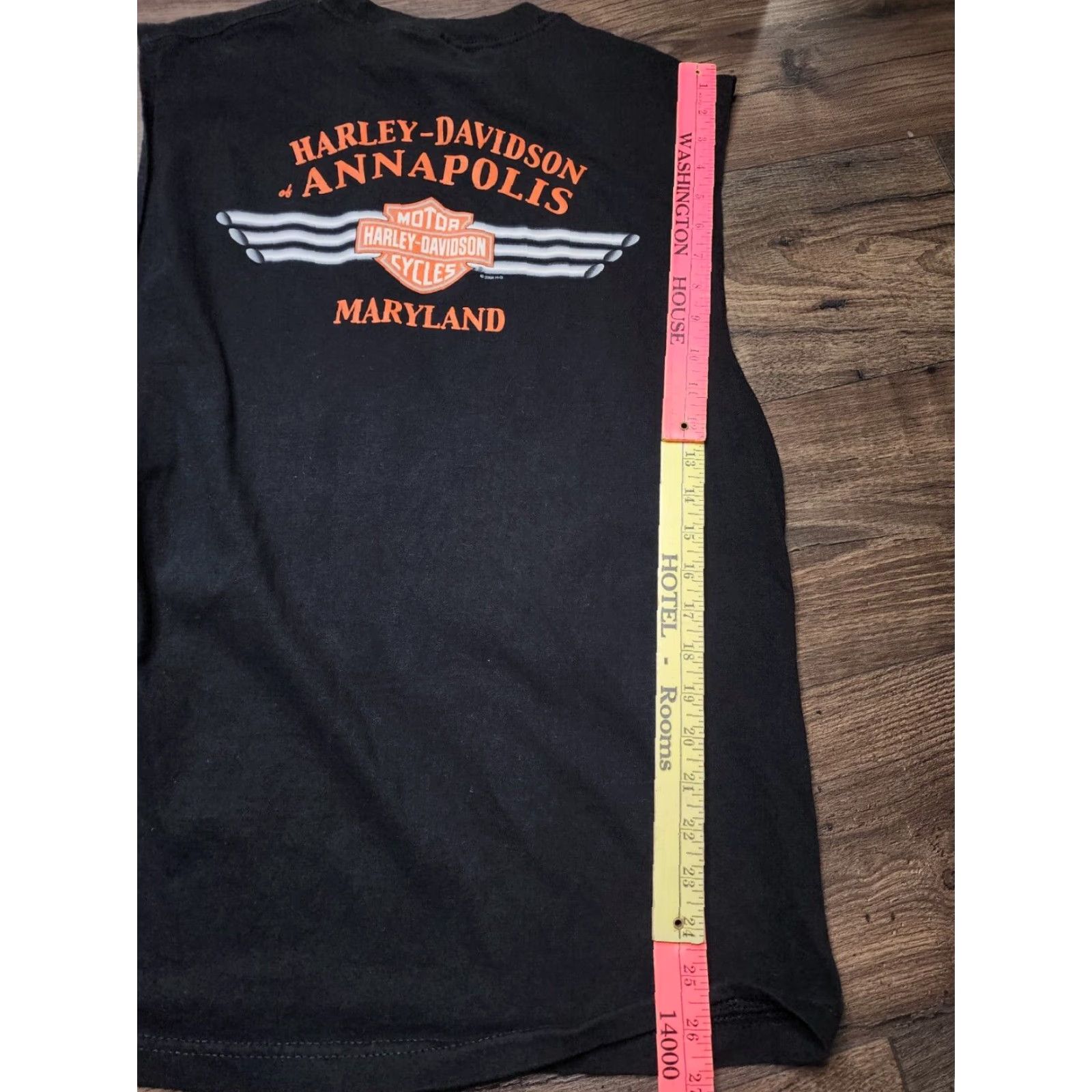 Harley Davidson VINTAGE Harley-Davidson Tank Top T Shirt Harley-Davidson Mens M Black Crew Neck Sleeveless Double-Sided Graphic Motorcycle 90s Size US M / EU 48-50 / 2 - 4 Thumbnail
