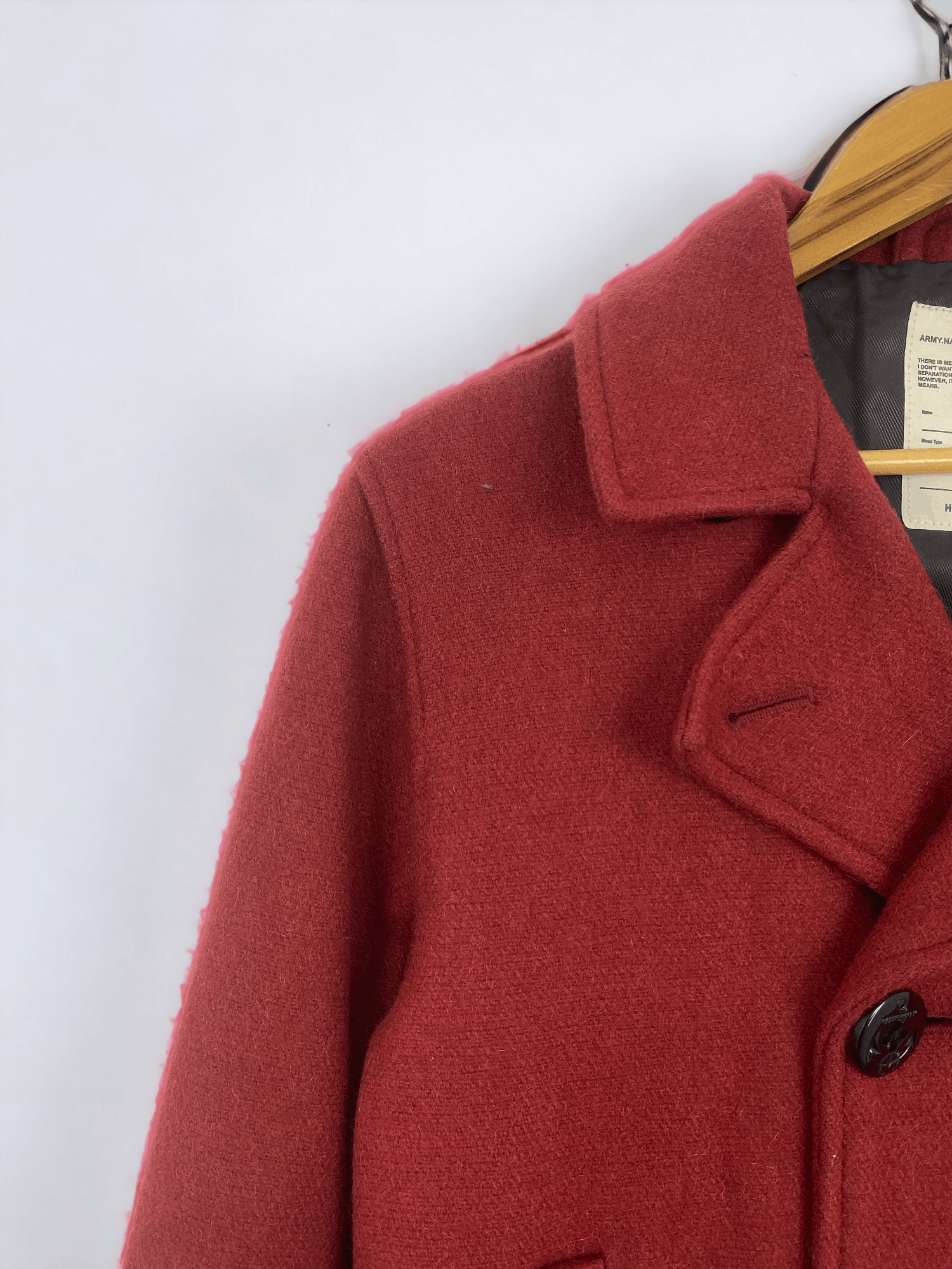 Freewheelers Vintage Houston Military Double Breasted Wool Jacket JA0038 Size US S / EU 44-46 / 1 - 8 Thumbnail