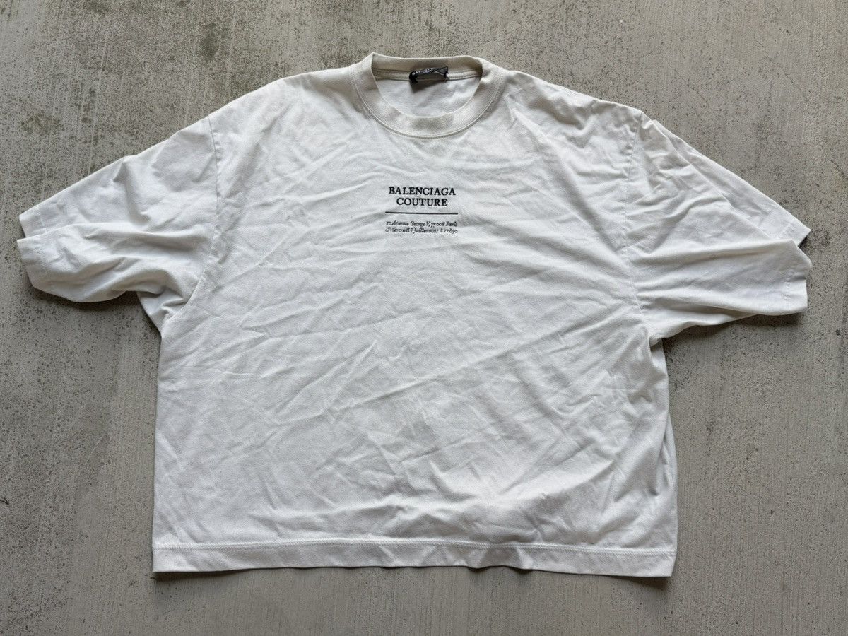 Balenciaga [Relisting at $350 in 48 hours] Balenciaga Couture t-shirt Size US S / EU 44-46 / 1 - 12 Thumbnail