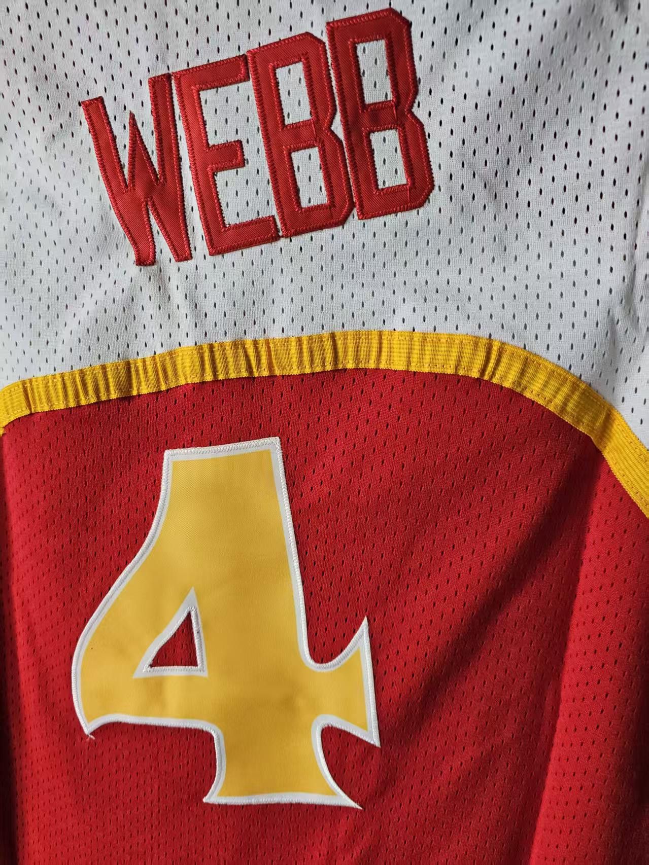 NBA Atlanta Hawks #4 Spud Webb Jersey Size US S / EU 44-46 / 1 - 4 Thumbnail