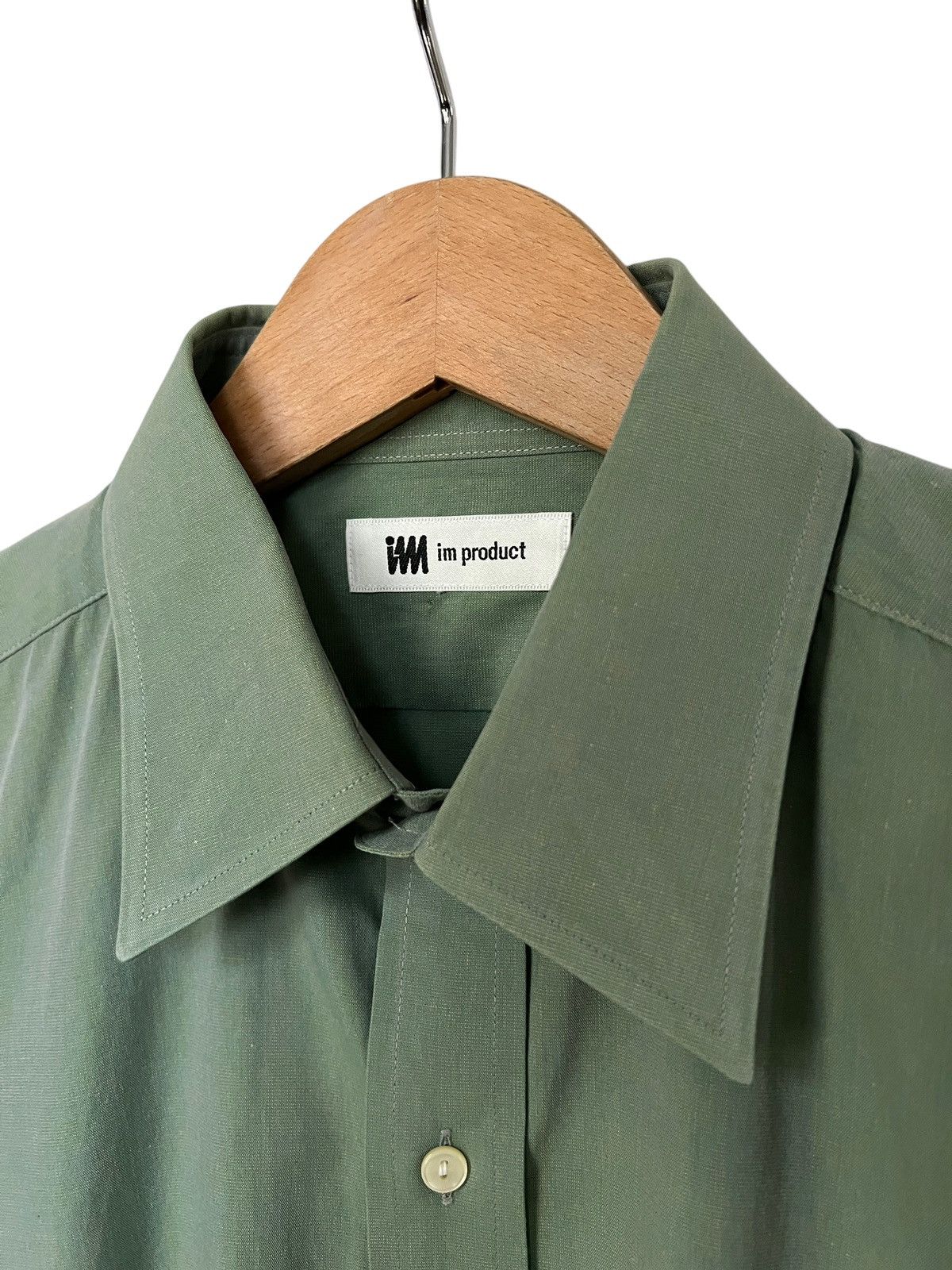 Issey Miyake Vintage 1980 Issey Miyake Green Button Up Shirt Size US L / EU 52-54 / 3 - 7 Thumbnail