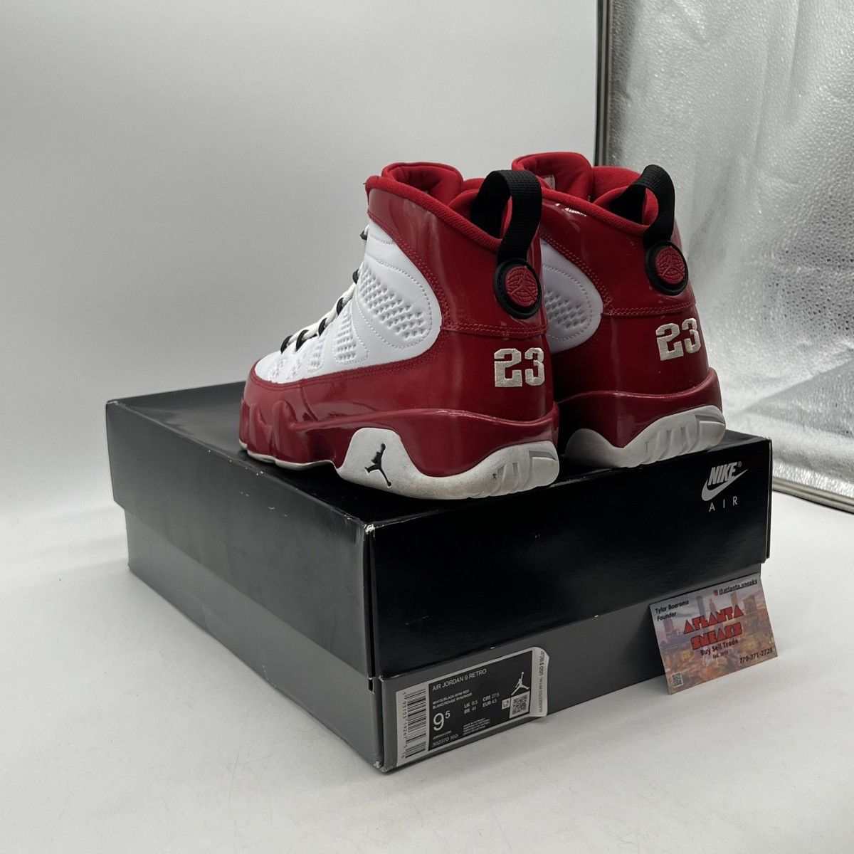 Jordan Brand Air Jordan 9 gym red Size US 9.5 / EU 42-43 - 4 Thumbnail