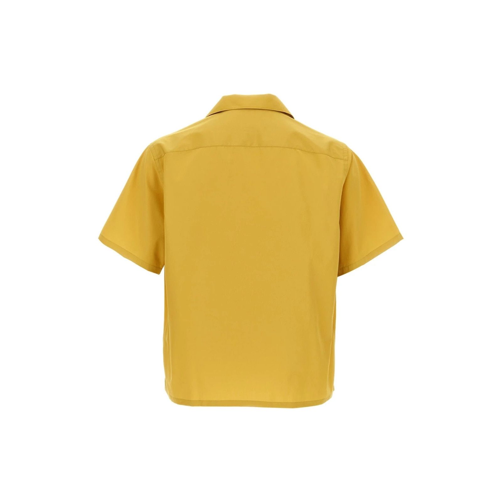 Prada PRADA Yellow Cotton Shirt New & Authentic (Men's size:L;) Size US L / EU 52-54 / 3 - 2 Thumbnail