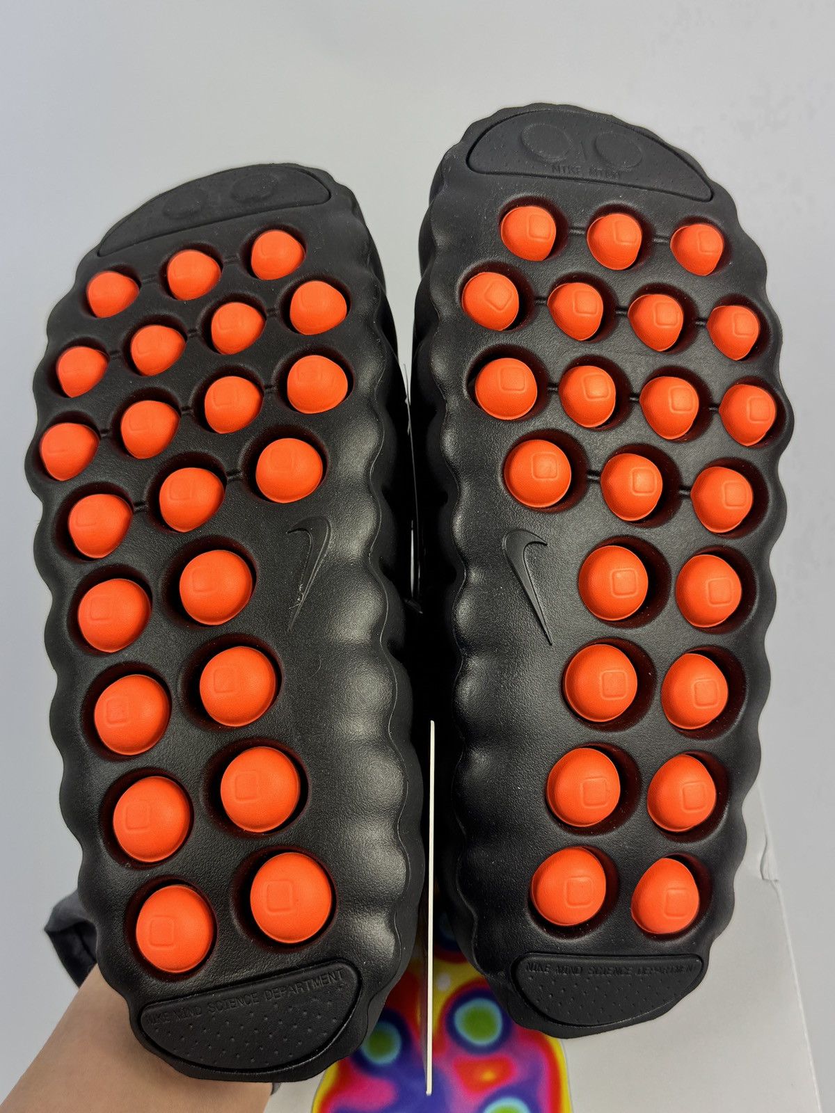 Nike NIKE MIND 001 BLACK CHROME SLIDES Size US 8 / EU 41 - 3 Thumbnail