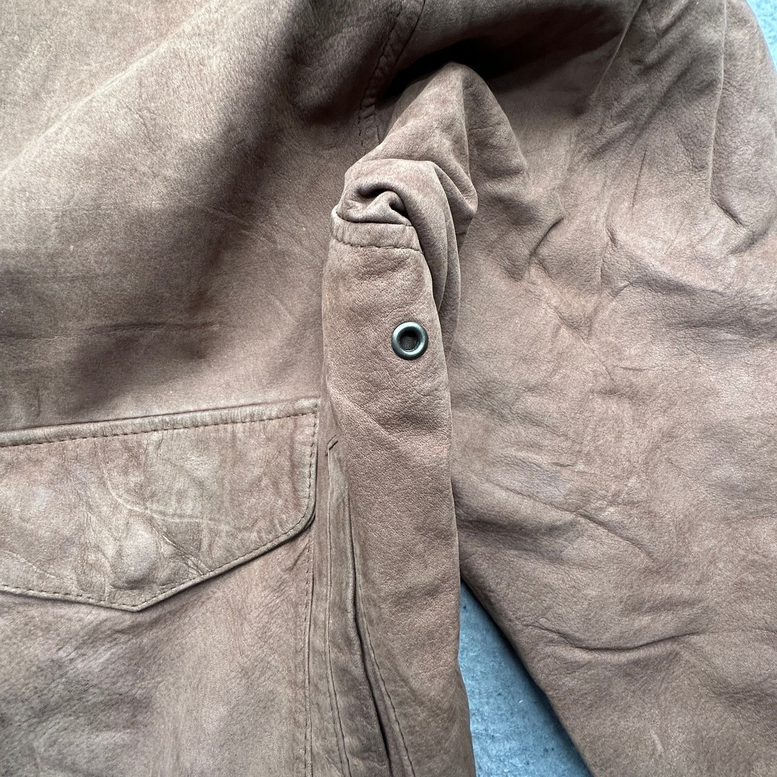 G-III Vintage Global Identity GIII Leather Aviator Bomber Jacket L Size US L / EU 52-54 / 3 - 11 Thumbnail