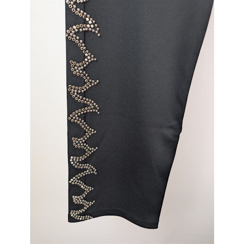 Celine o1rshd1 Logo-Print Studded Jersey Sweatpants in Black Size US 32 / EU 48 - 9 Thumbnail