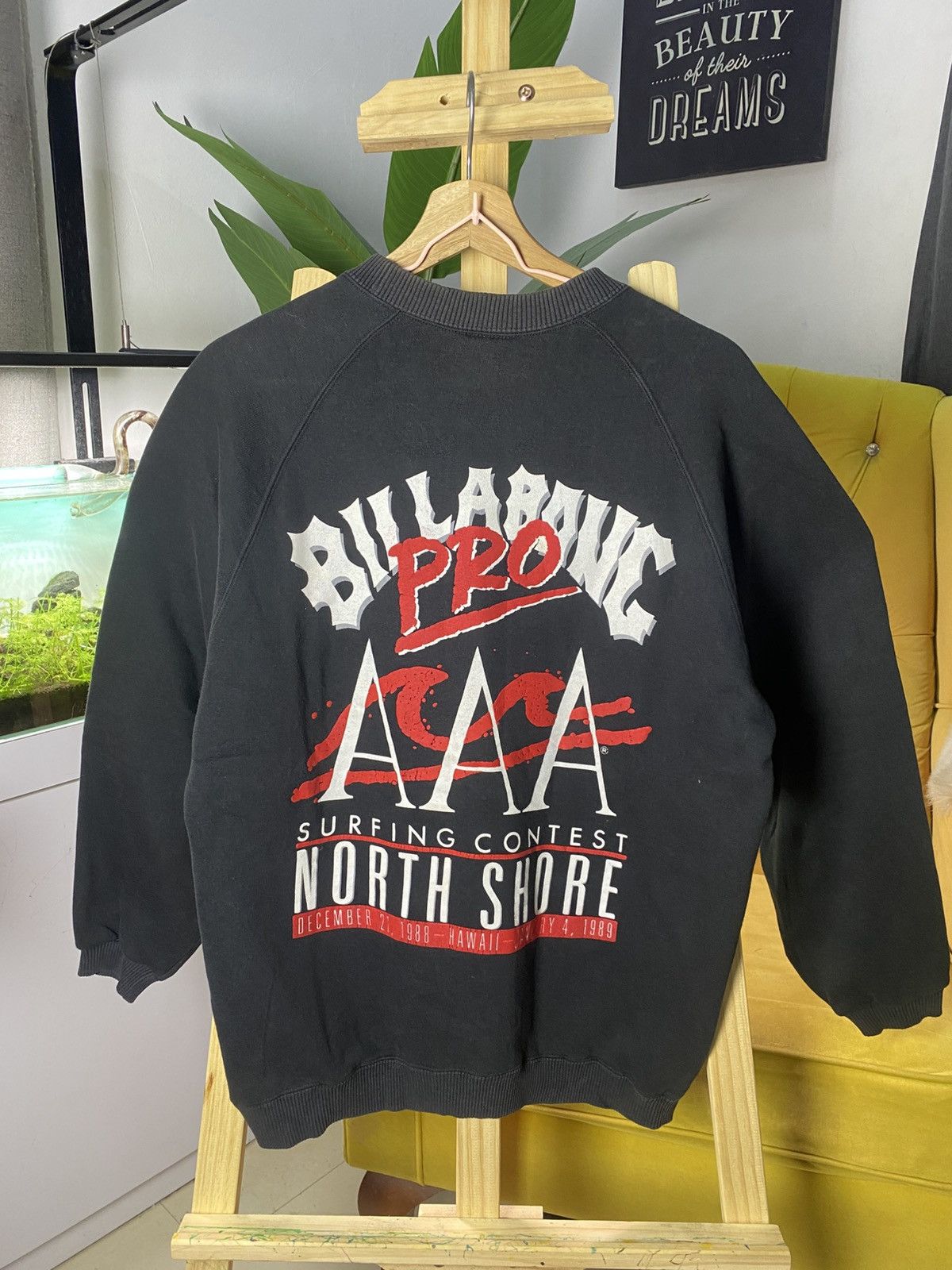 Billabong VINTAGE Sweatshirt 80's BILLABONG Size US M / EU 48-50 / 2 - 1 Thumbnail