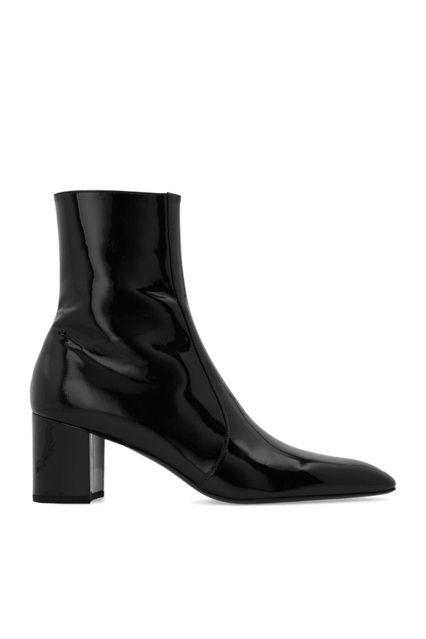 Saint Laurent Paris o1s1wg110325 756091 XIV Boots in Patent Leather in Black Size US 10 / EU 43 - 1 Thumbnail
