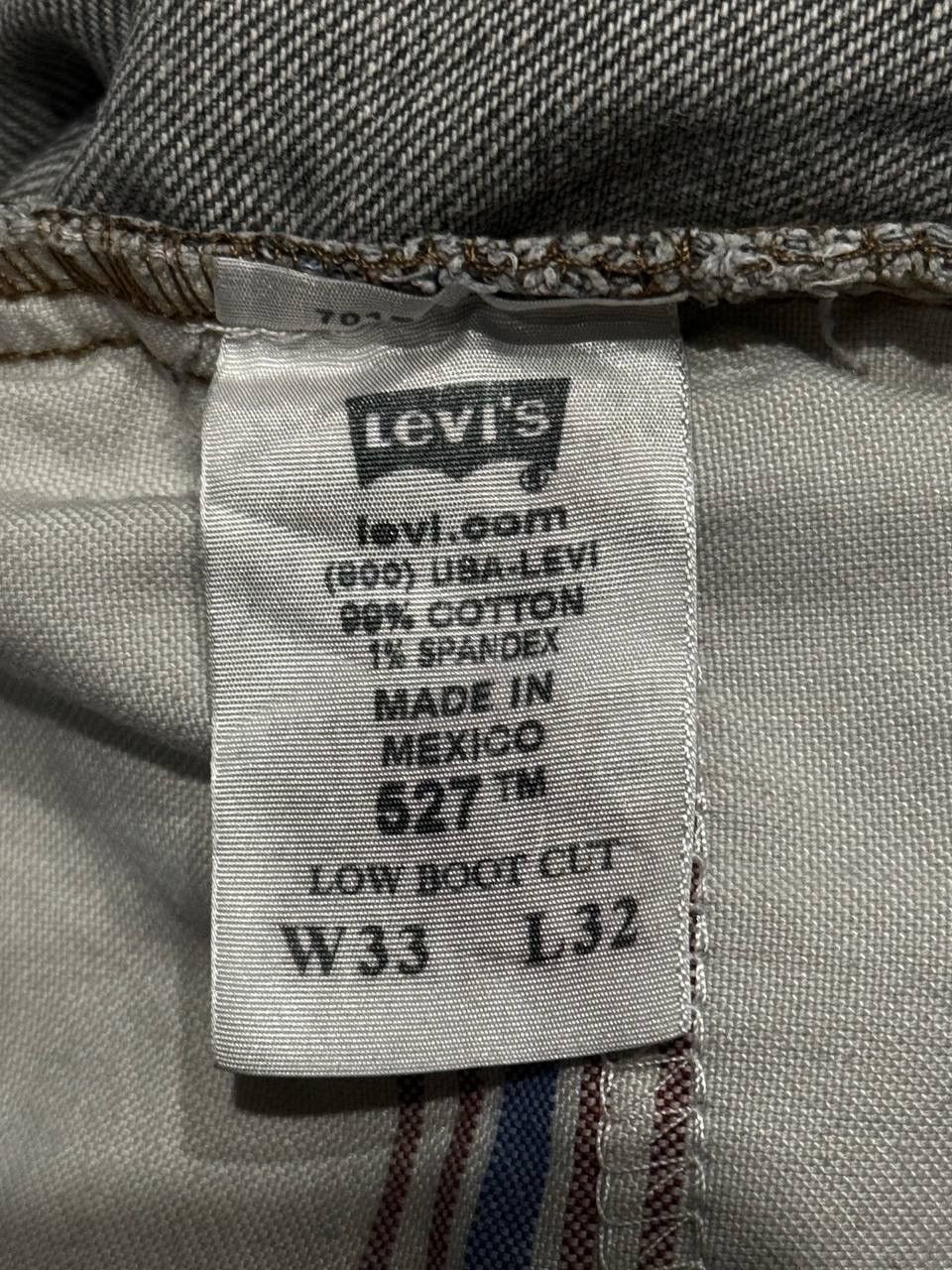 Levi's Levis Low BootCut Distressed Denim Size US 33 - 7 Thumbnail