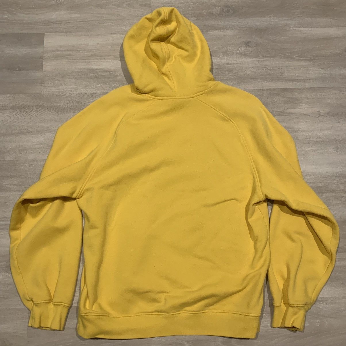 Nike × Vintage Nike Y2K Vintage Yellow Hoodie Size US M / EU 48-50 / 2 - 2 Thumbnail